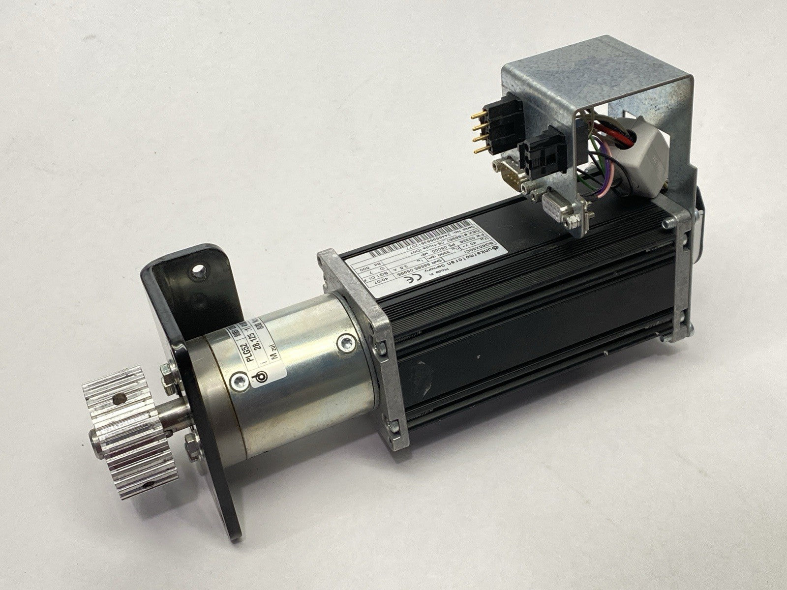 Dunkermotoren BG 65X50CI Motor 3300rpm 3.5A 40V w/ PLG52 28.125:1 800Ncm - Maverick Industrial Sales