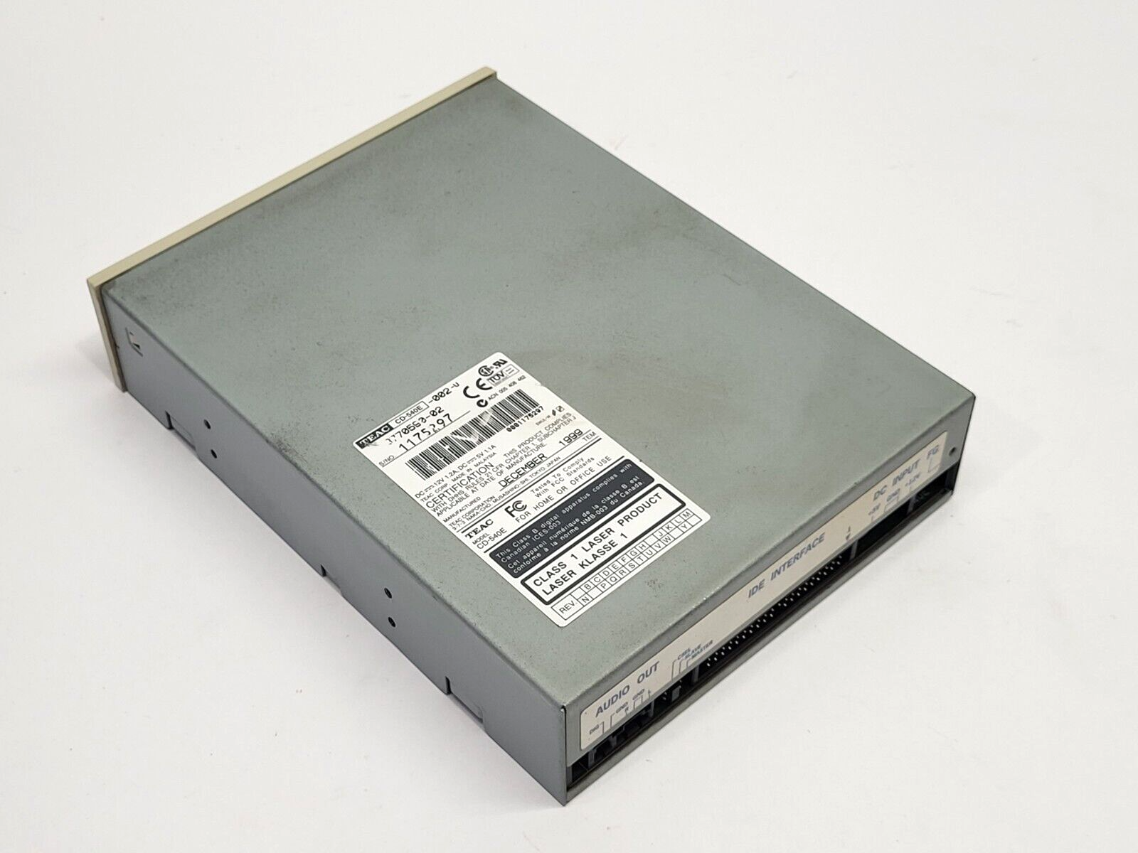 Teac CD-540E-002 Internal IDE CD-ROM Drive 19770590-02 - Maverick Industrial Sales