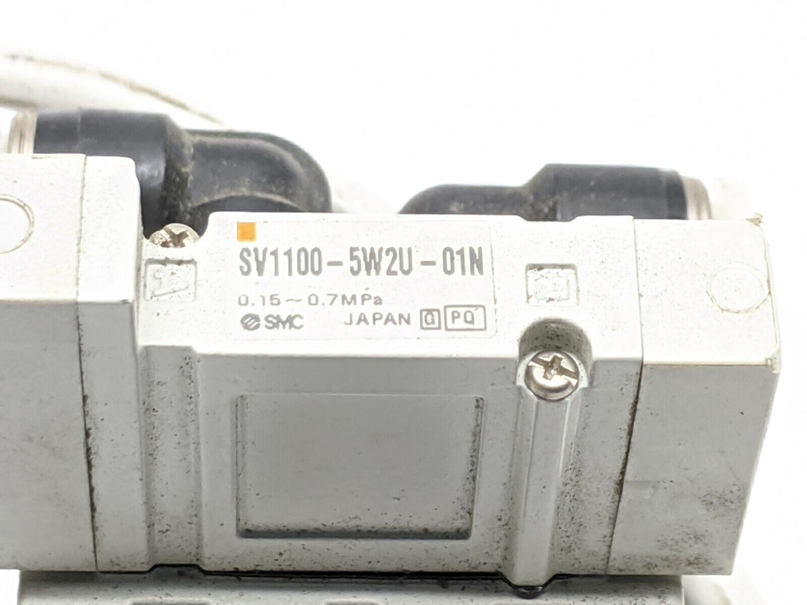 SMC SV1100-5W2U-01N Single Solenoid Valve 5-Port Manifold - Maverick Industrial Sales