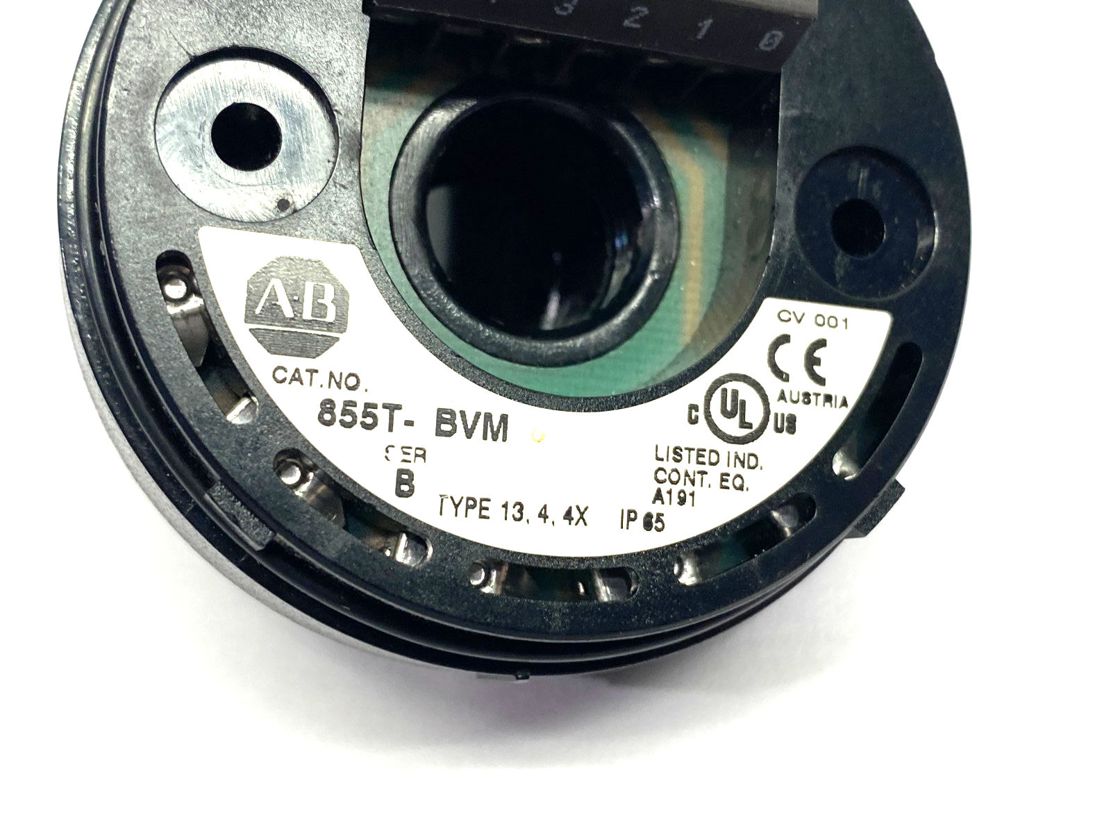 Allen Bradley 855T-BVM Ser. B Stack Light 70mm Mounting Base, for Wall - Maverick Industrial Sales