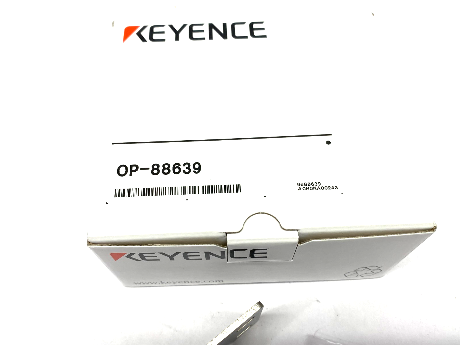 Keyence OP-88639 Adjustable Sensor Bracket when Illumination Unit is Used - Maverick Industrial Sales
