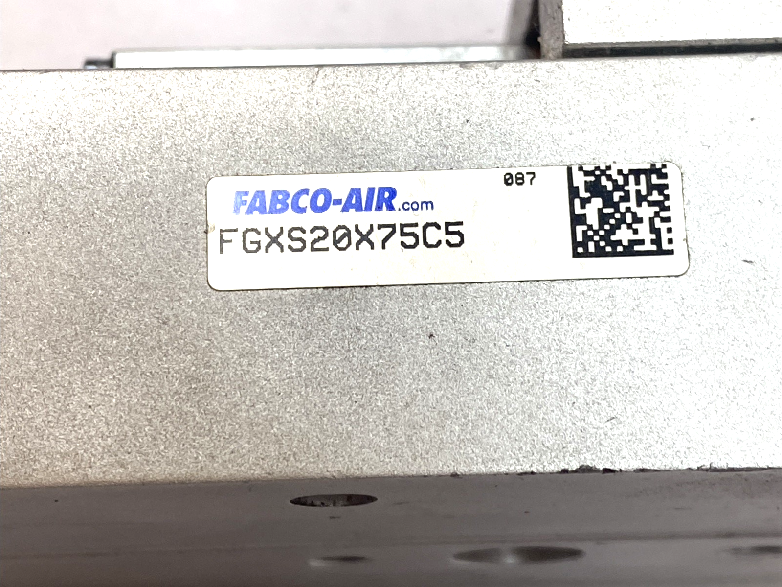 Fabco‑Air FGXS20X75C5 Guided Air Slide Cylinder - Maverick Industrial Sales