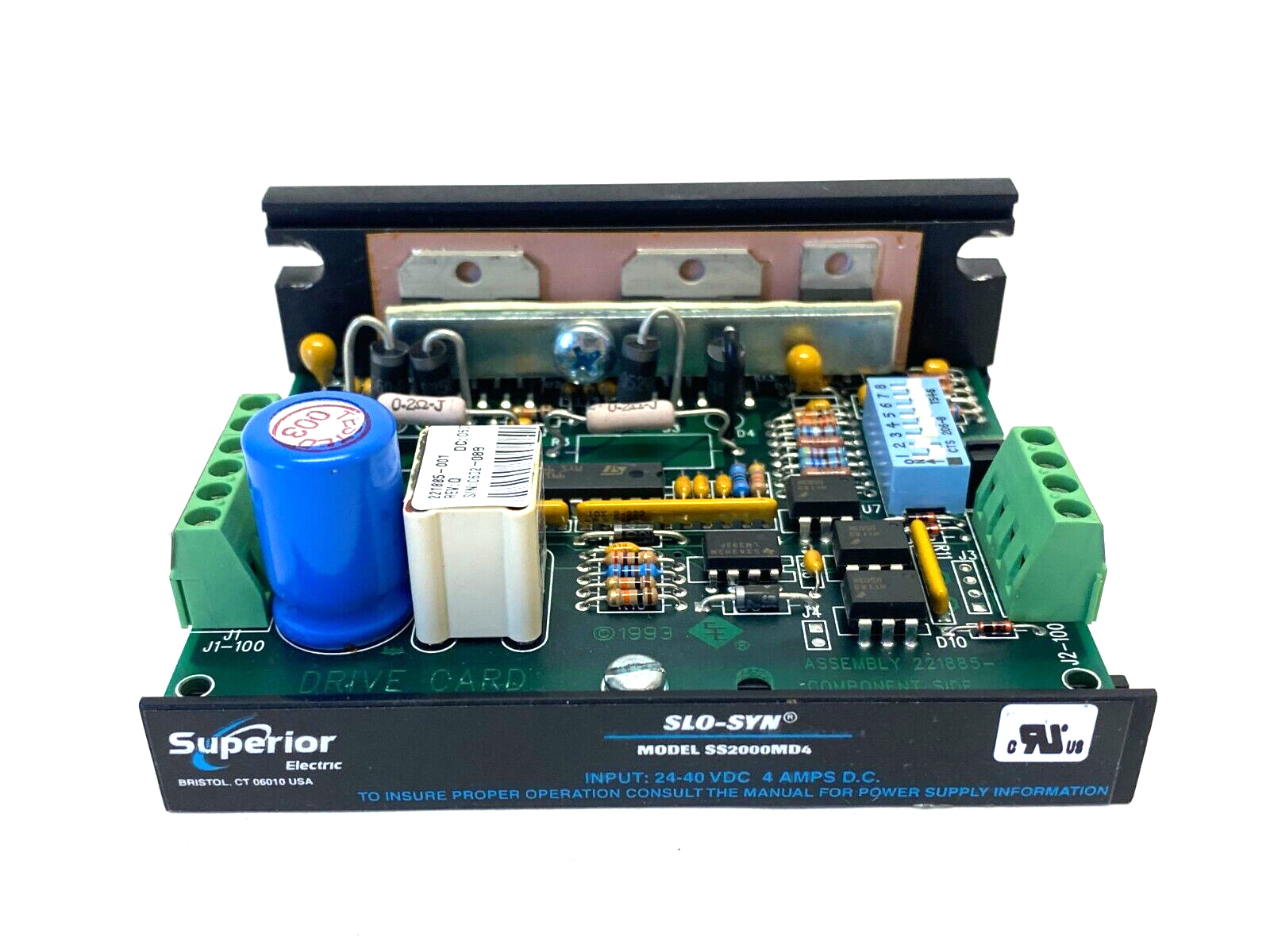 Superior Electric SS2000MD4 SLO-SYN Programmable Step Motor Controller 24~40VDC - Maverick Industrial Sales