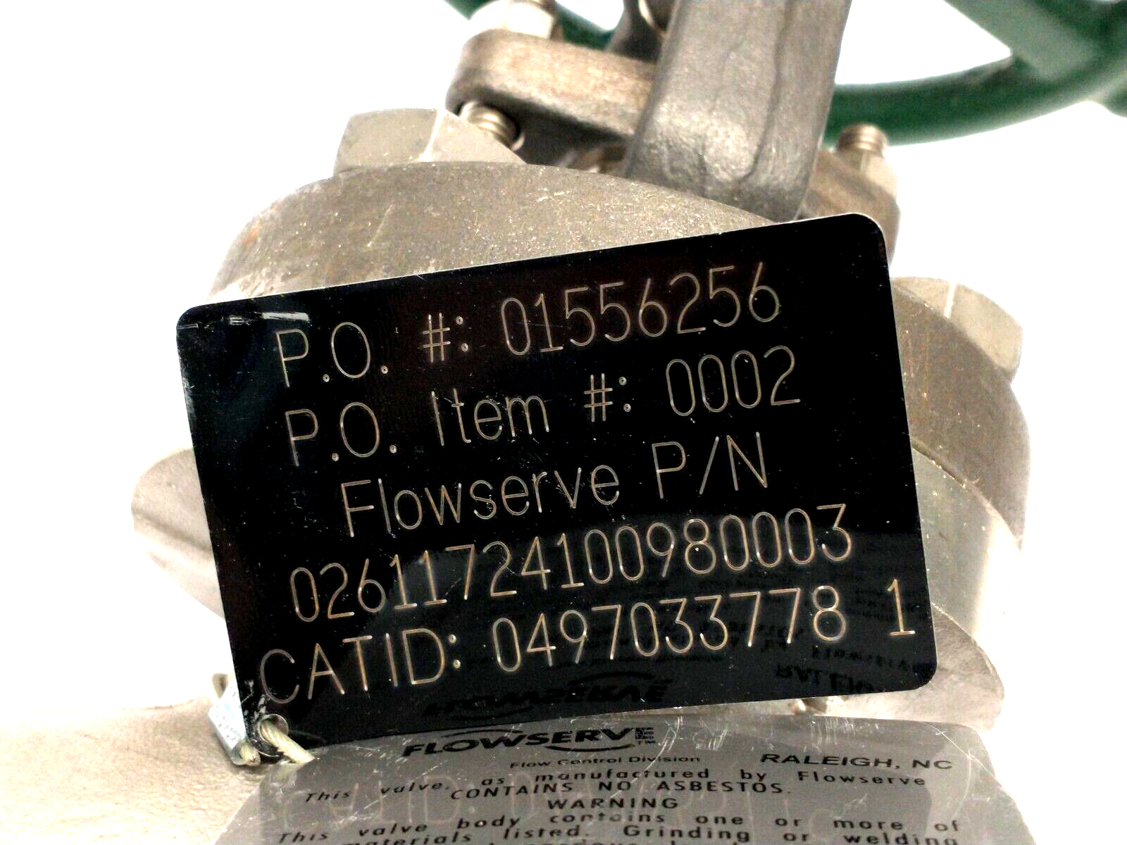 Flowserve VOGT 02611724100980003 2" 800# SS Globe Valve F316L PZ SW12501F316T5 - Maverick Industrial Sales