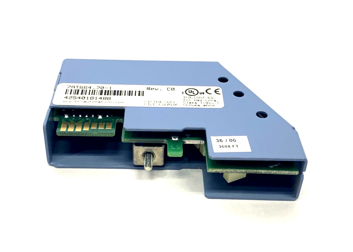 B&R Automation 7AT664.70-1 Rev. C0 AT664 2003 Analog Input Module, 4 Input - Maverick Industrial Sales