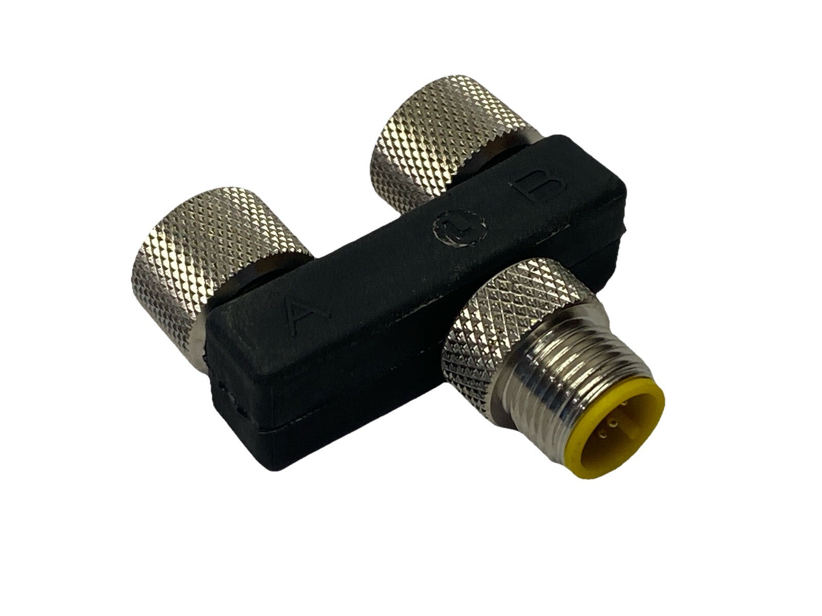 Lumberg Automation ASBS-2-M12-S3995 T-Connector M125-Pin 600003843 - Maverick Industrial Sales