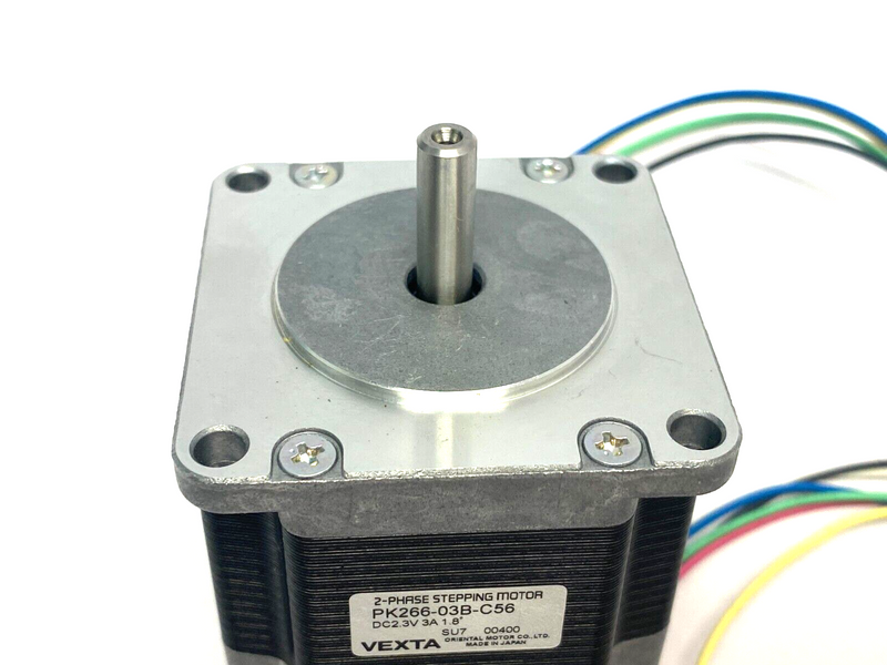 Oriental Motor Vexta PK266-03B-C56 2-Phase Stepping Motor 1.8 Degree 2.3VDC 3A - Maverick Industrial Sales