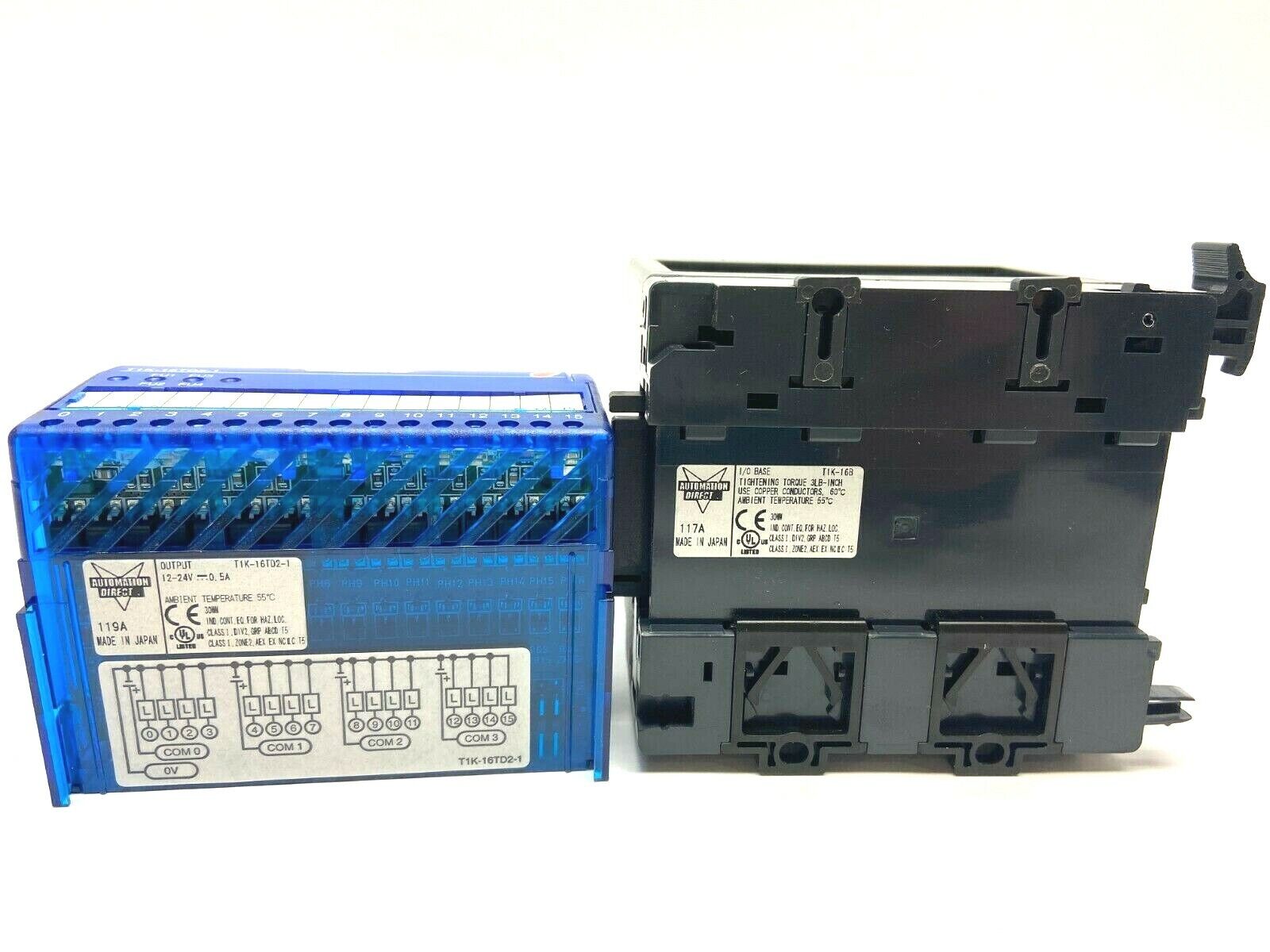 Automation Direct T1K-16TD2-1 Output Module with T1K-16B Base - Maverick Industrial Sales