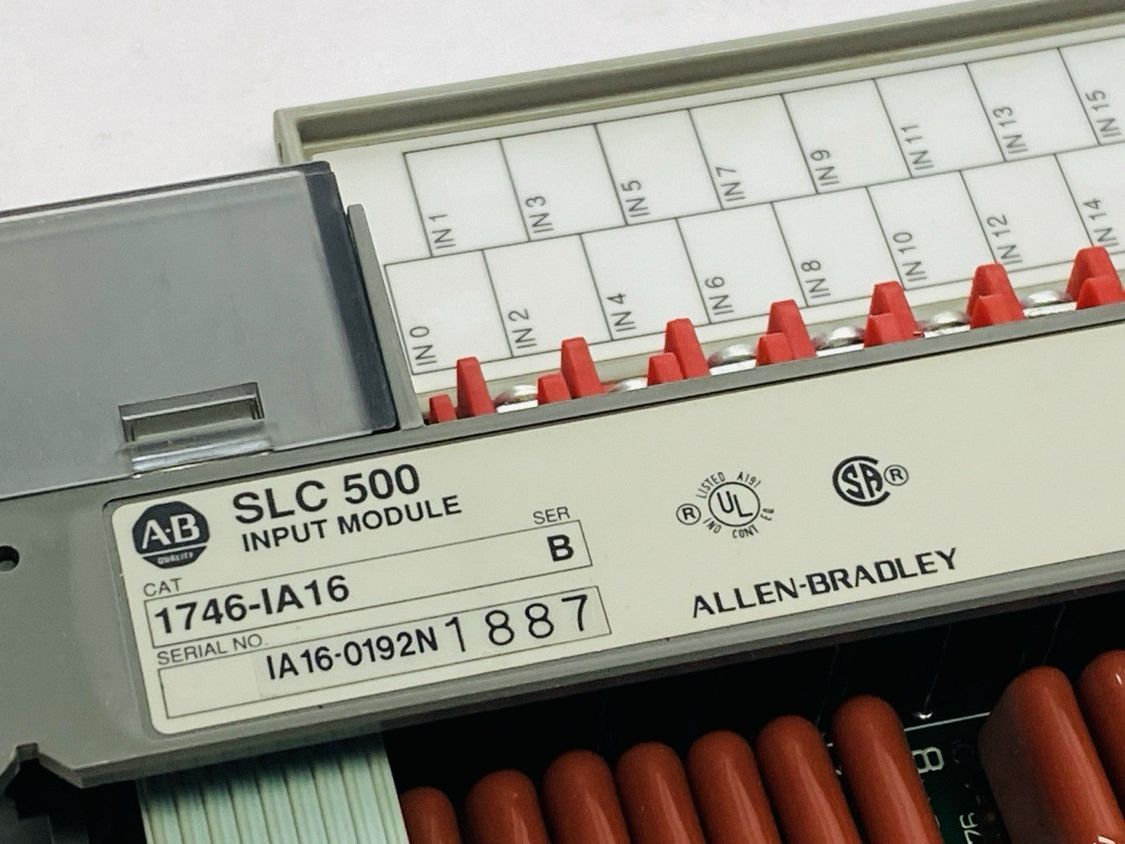 Allen Bradley 1746-IA16 Ser B PLC Input Module SLC 500 - Maverick Industrial Sales