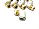 SMC KQ2L16-04AS Pneumatic Elbow Fitting Male 1/2" BSPT 16mm Tube LOT OF 9 - Maverick Industrial Sales