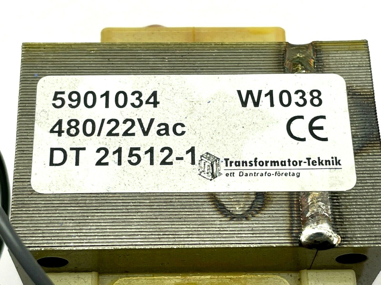 Transformator Teknik DT 21512-1 Transformer 480/22VAC 5901034 - Maverick Industrial Sales