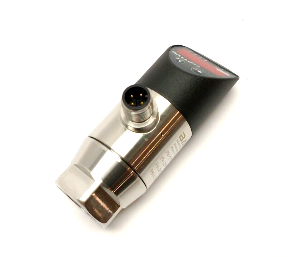Balluff BSP0087 Pressure Sensor w/ Display M12 4-Pin BSP V010-EV002-D00S1B-S4 - Maverick Industrial Sales