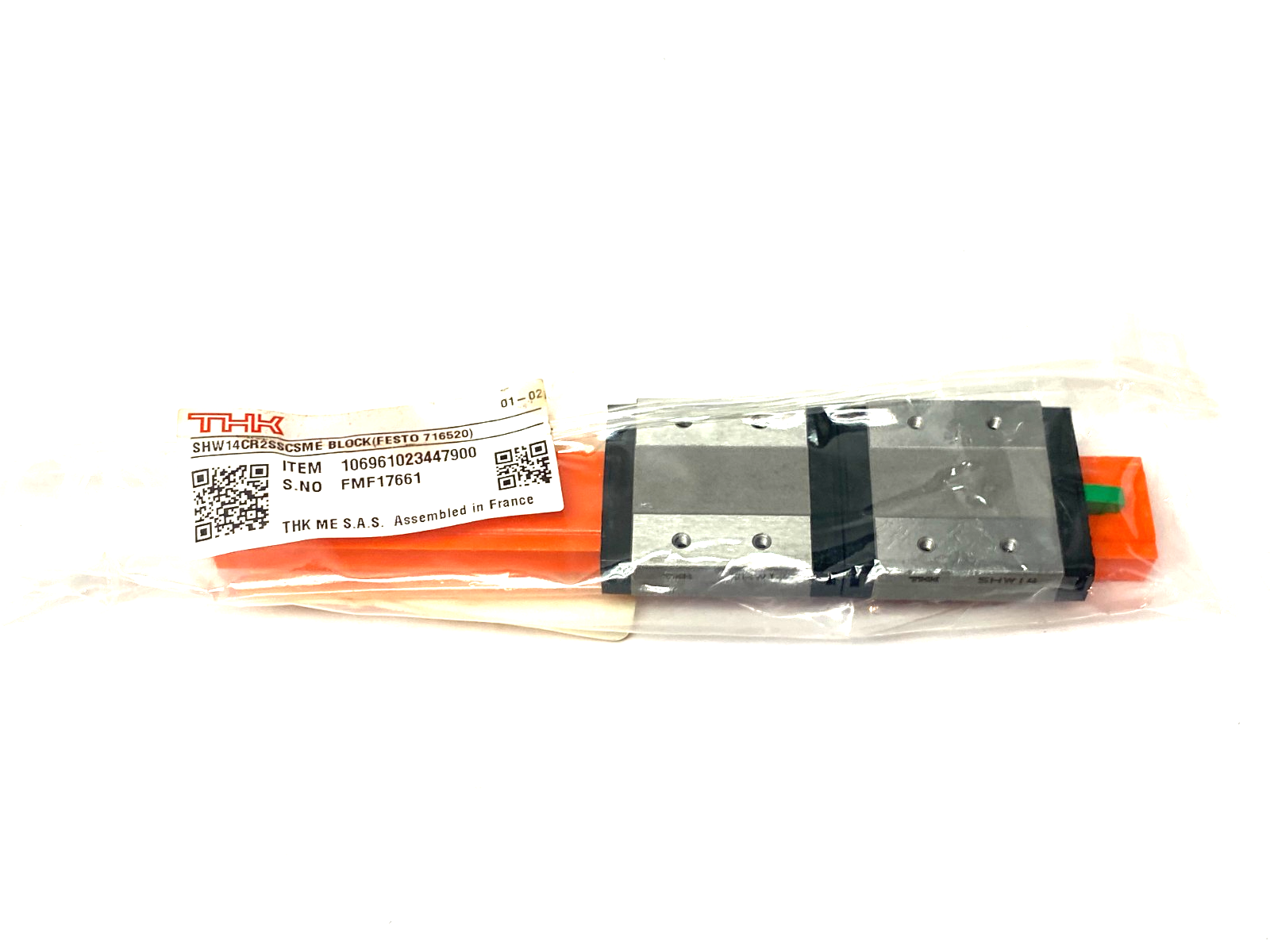 THK SHW14CR2SSCSME Roller Carriage, Festo EGC-80-KF-GK/GV, 716520 - Maverick Industrial Sales