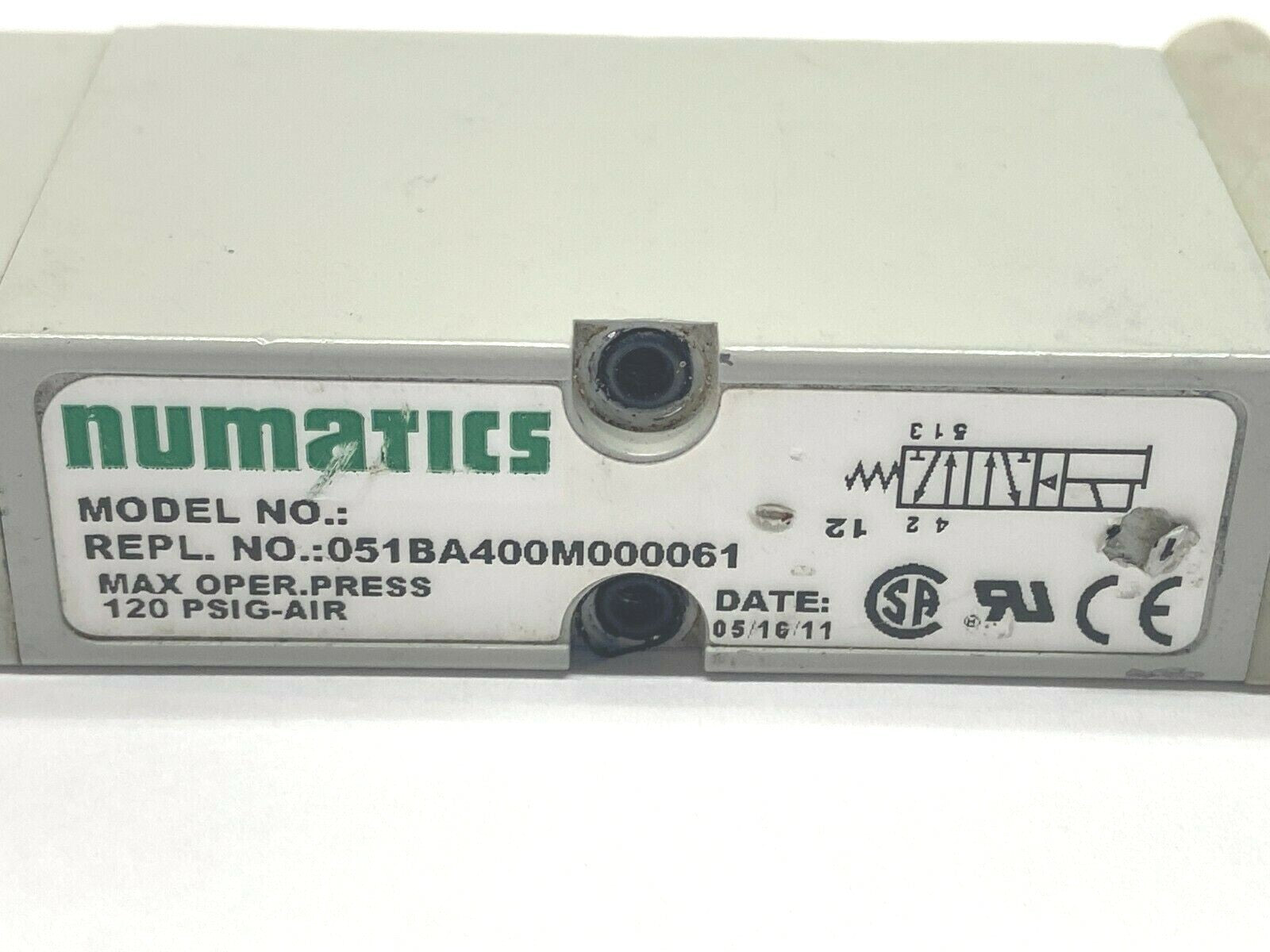 Numatics 051BA400M000061 Solenoid Directional Control Valve - Maverick Industrial Sales