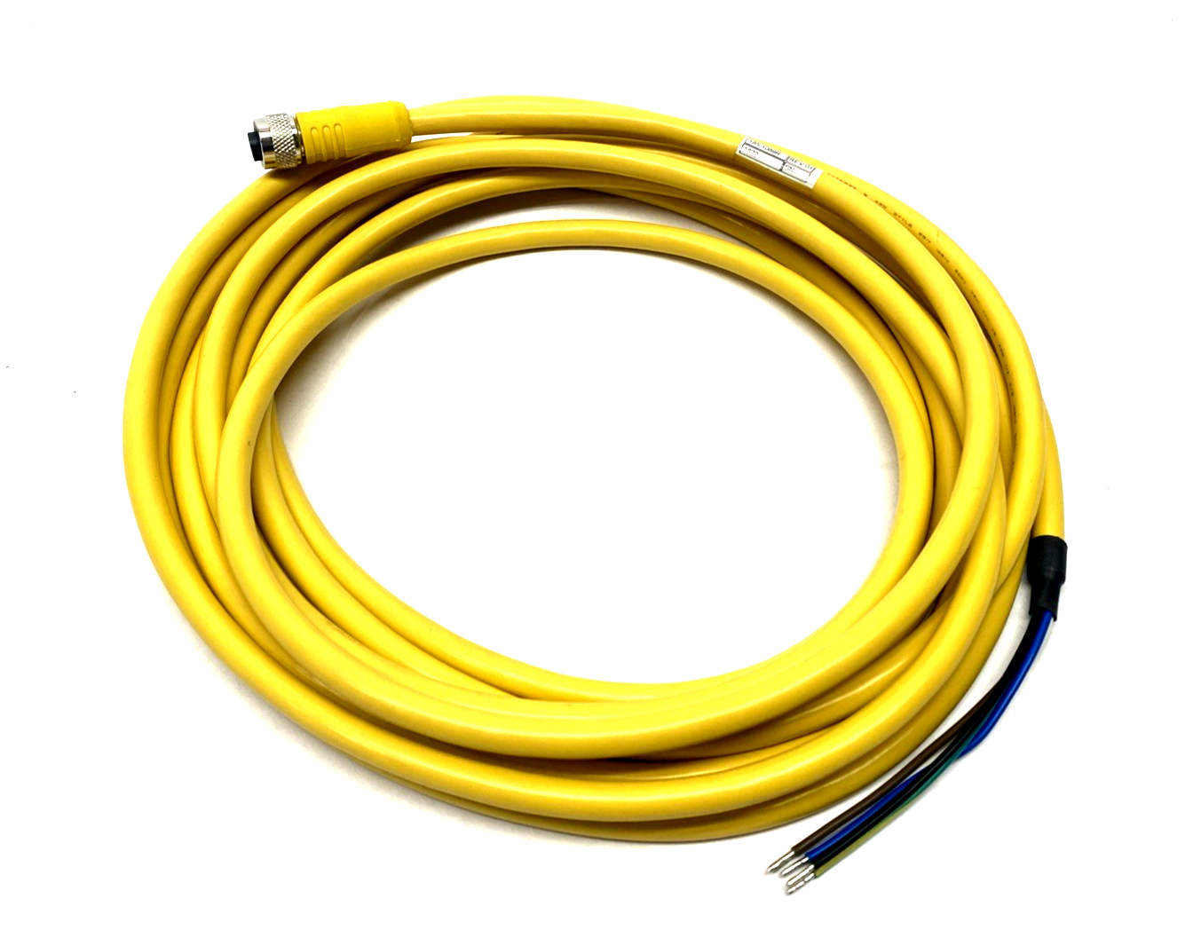 Cognex IVSL-5PM12-5 External Lighting Power Cable 5m 185-1089R Rev. 01 - Maverick Industrial Sales