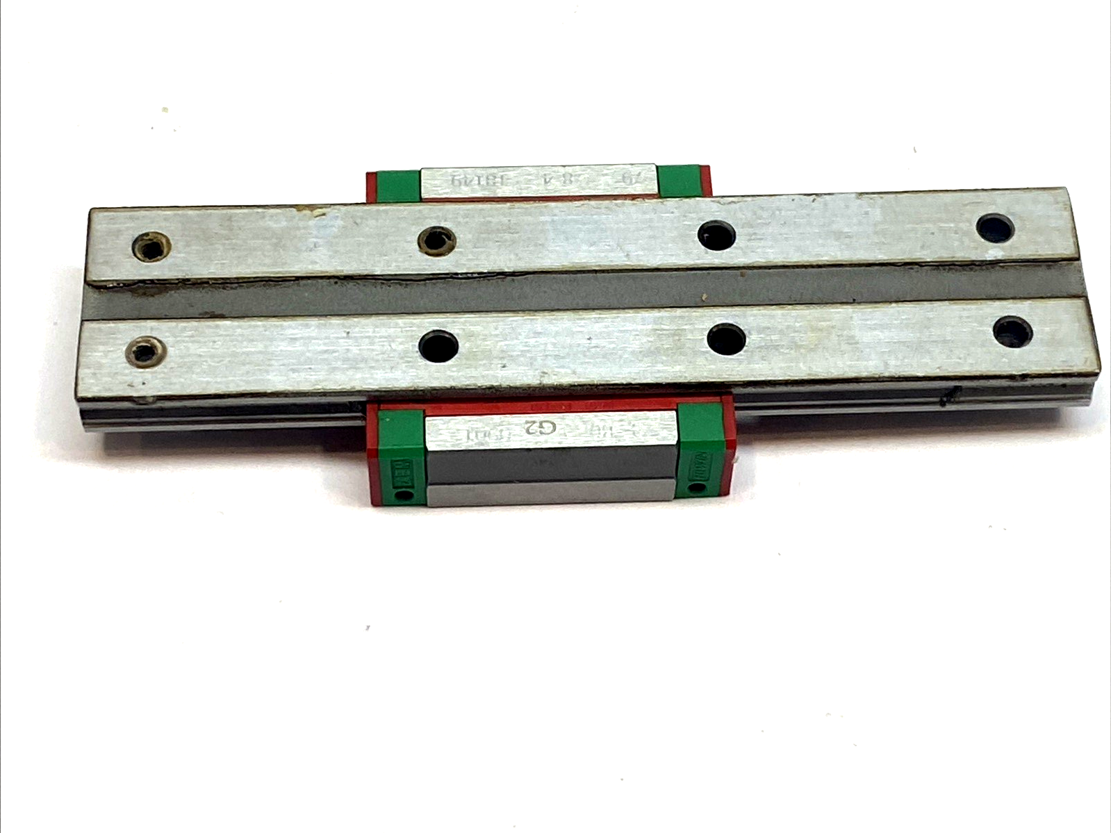Hiwin WEH17H A08CE400 Linear Guide Rail Block Set WER17P 160CC1-20000 17mm - Maverick Industrial Sales