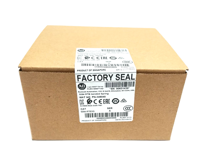 Allen Bradley 5094-RTB3IS Ser. A Flex 5000 I/O Isolated Spring Terminal - Maverick Industrial Sales