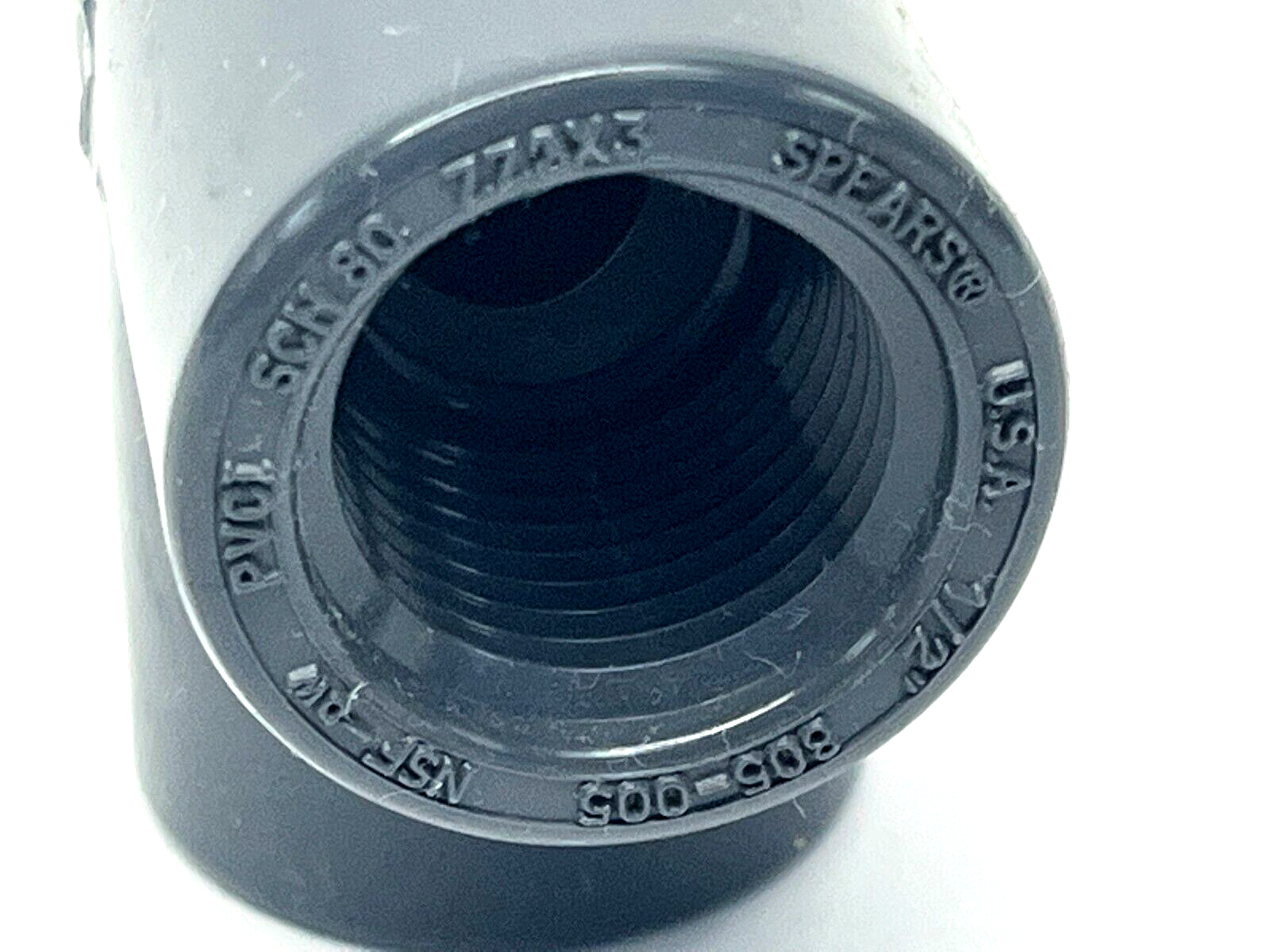 Spears 805-005 Tee Fitting 1/2" SCH 80 - Maverick Industrial Sales