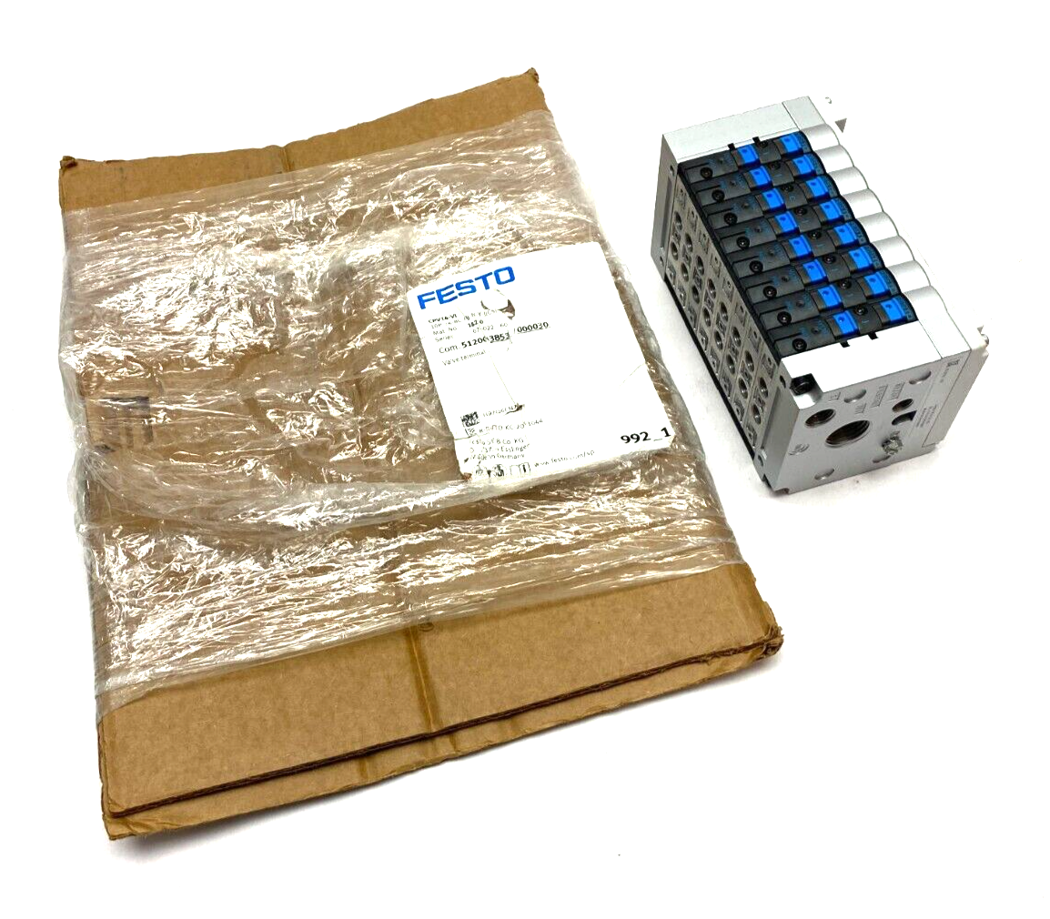Festo CPV14-VI, 10P-14-8C-FB-N-Y-JJC5J Valve Terminal Manifold 18210 - Maverick Industrial Sales