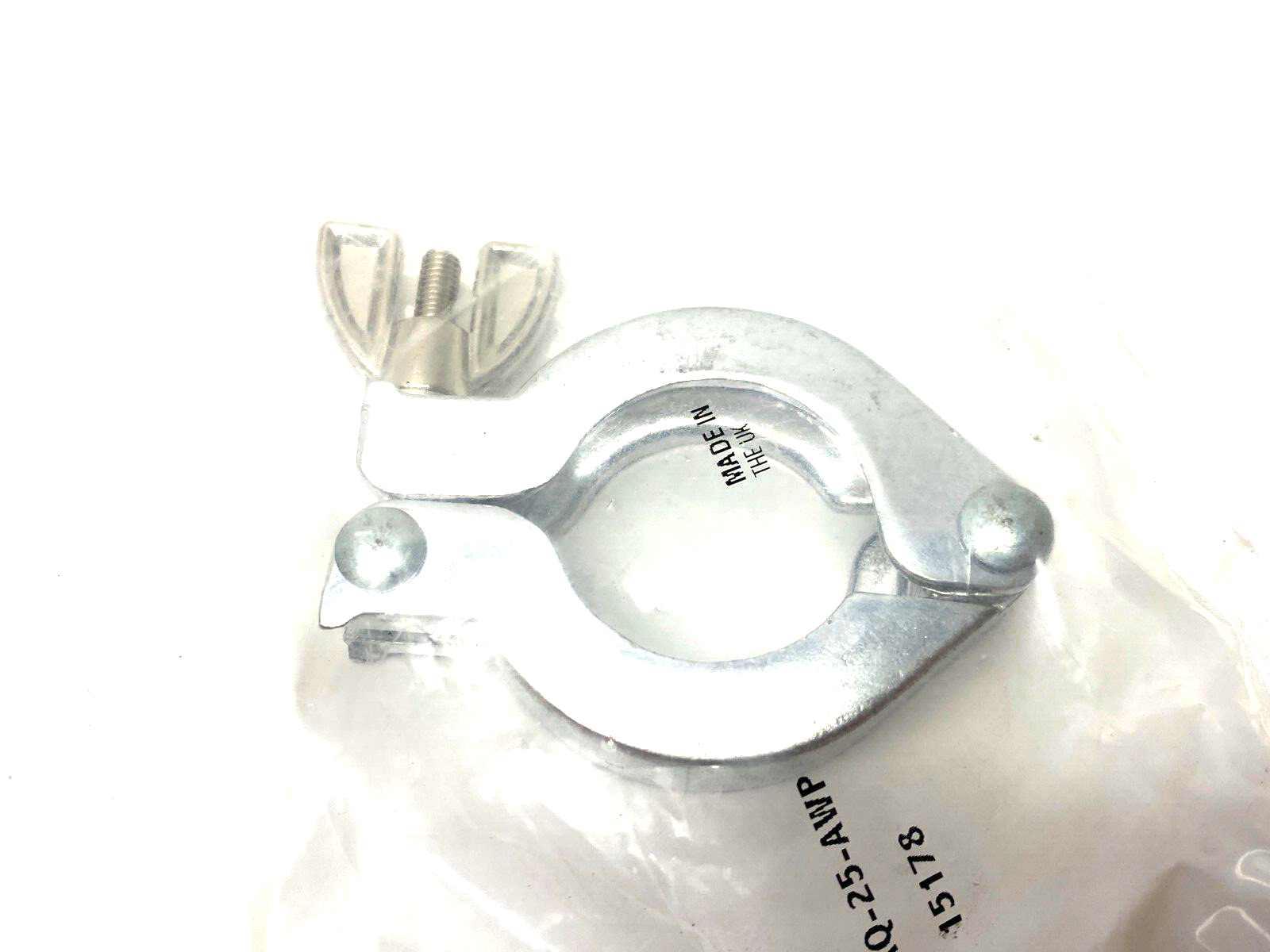 Agilent KQ25AWP Wing Nut Quick-Clamp NW25 Metallic FInish - Maverick Industrial Sales