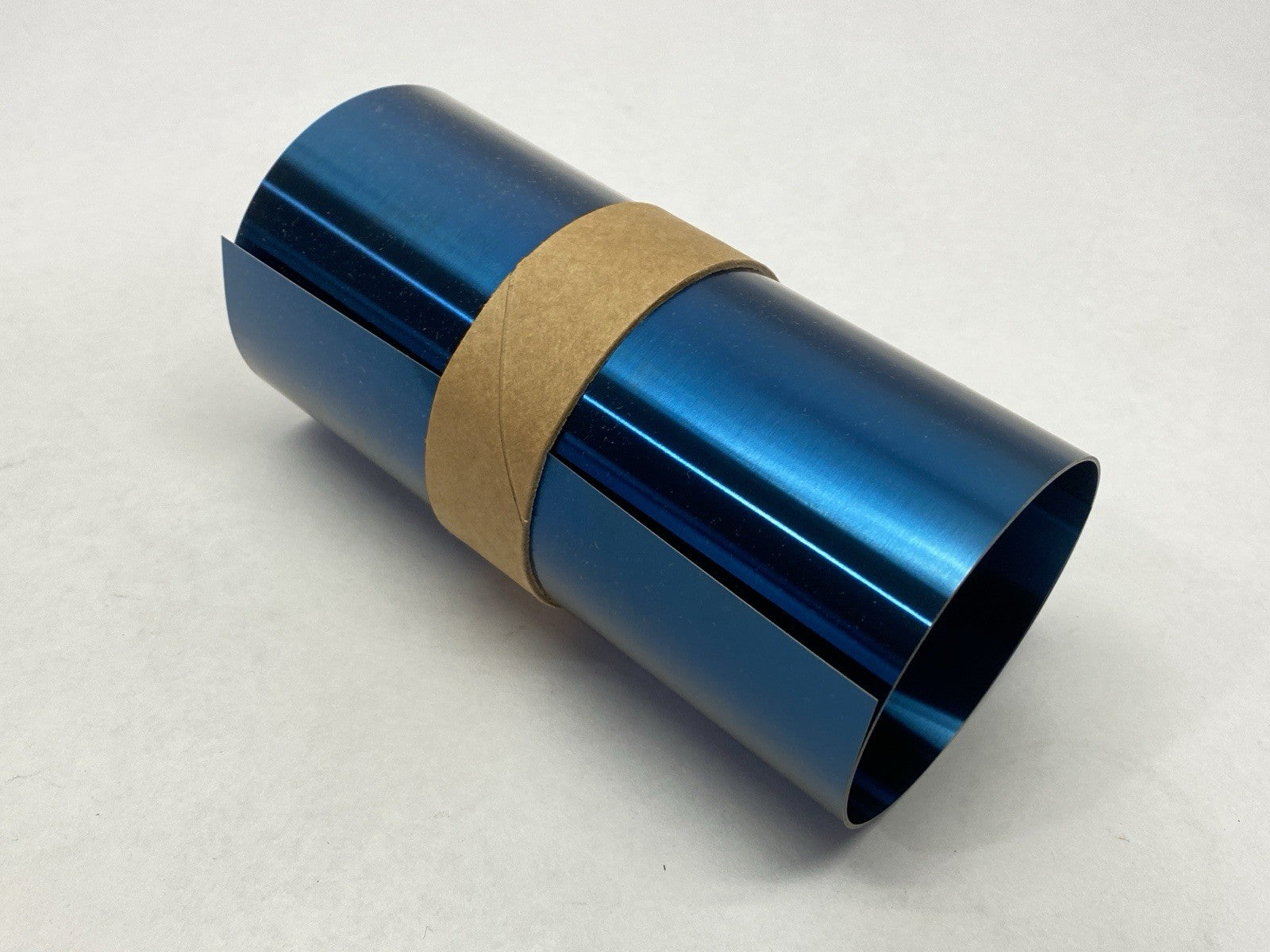 TBI M-6BLT50-6 Blue Tempered Spring Steel 6" Wide 0.006" Thick 50" Length - Maverick Industrial Sales