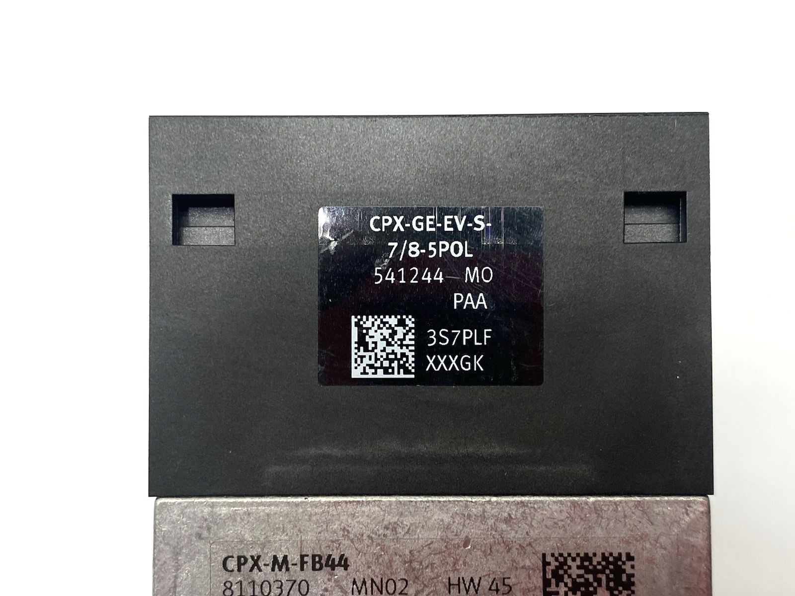 CPX-M-FB44 | Festo PROFINET RT Interface Module 8110370 w/ CPX-GE-EV-S-7/8-5POL - Used - Maverick Industrial Sales