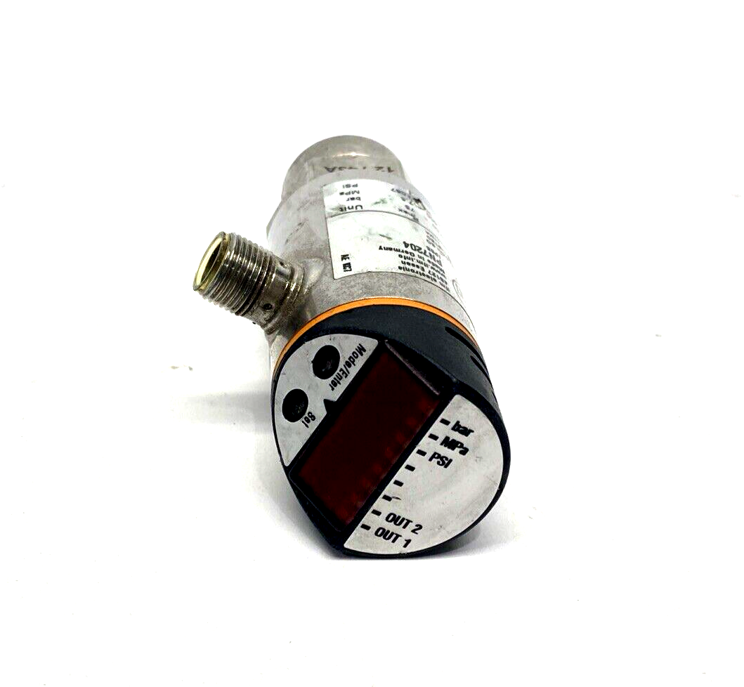 ifm PN7204 Pressure Sensor w/ Display PN-010-RBN14-QFRKG/US/ /V - Maverick Industrial Sales