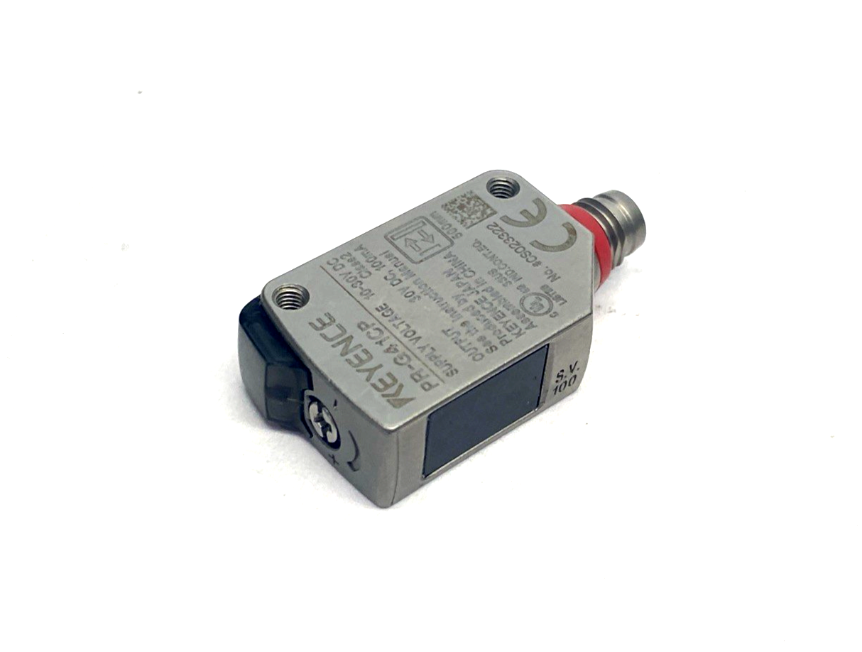 PR-G41CP | Keyence Rectangular Diffuse Reflective Photoelectric Sensor - Used - Maverick Industrial Sales
