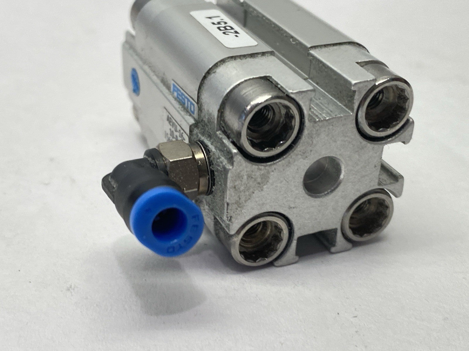 Festo AEVU-16-10-P-A Compact Pneumatic Cylinder 16mm Bore 10mm Stroke 156936 - Maverick Industrial Sales