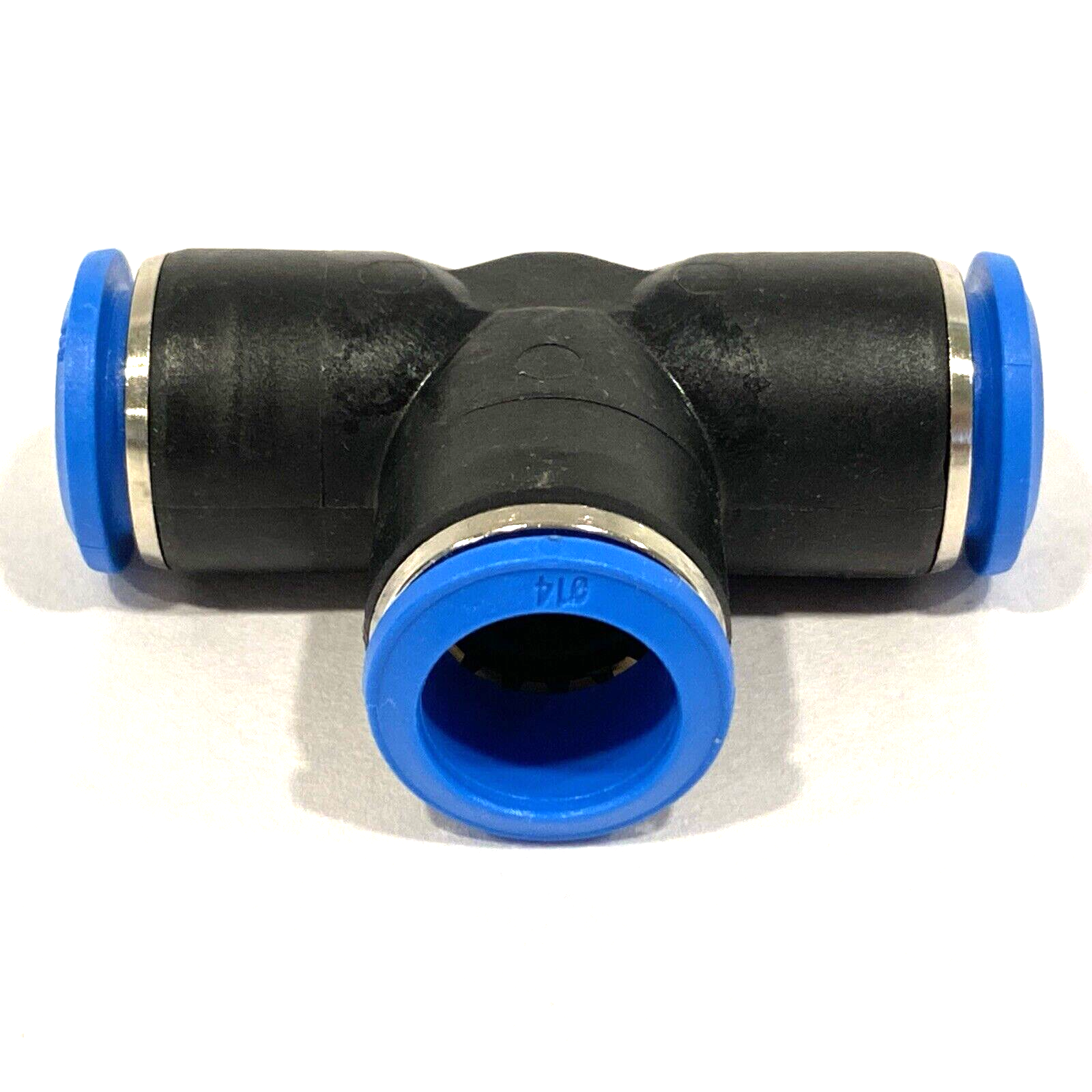 14mm x 14mm x 14mm Push to Connect Tee Fitting Reducer 14x14x14 LOT OF 5 - Maverick Industrial Sales