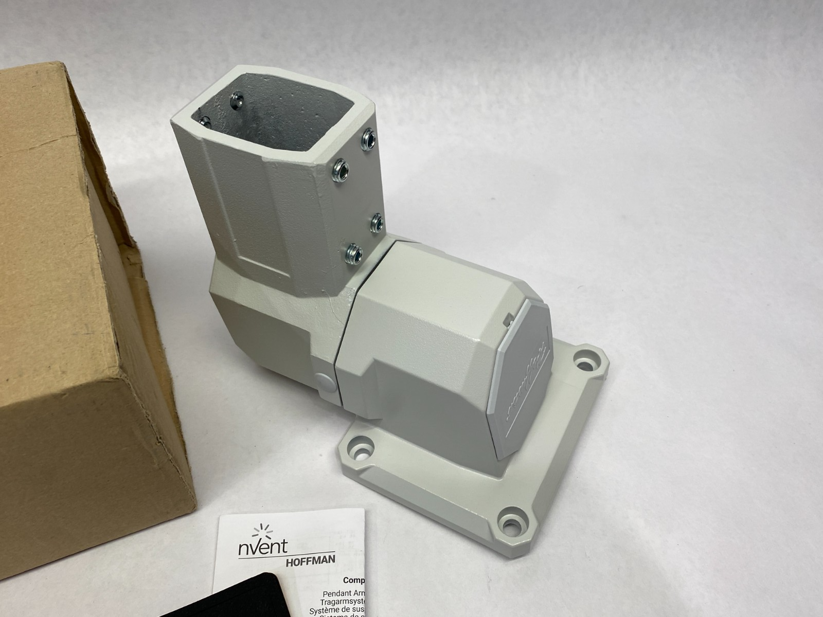 Hoffman CCS2WJHLG Compact Horizontal 2-Wall Joint Rotational White Aluminum - Maverick Industrial Sales
