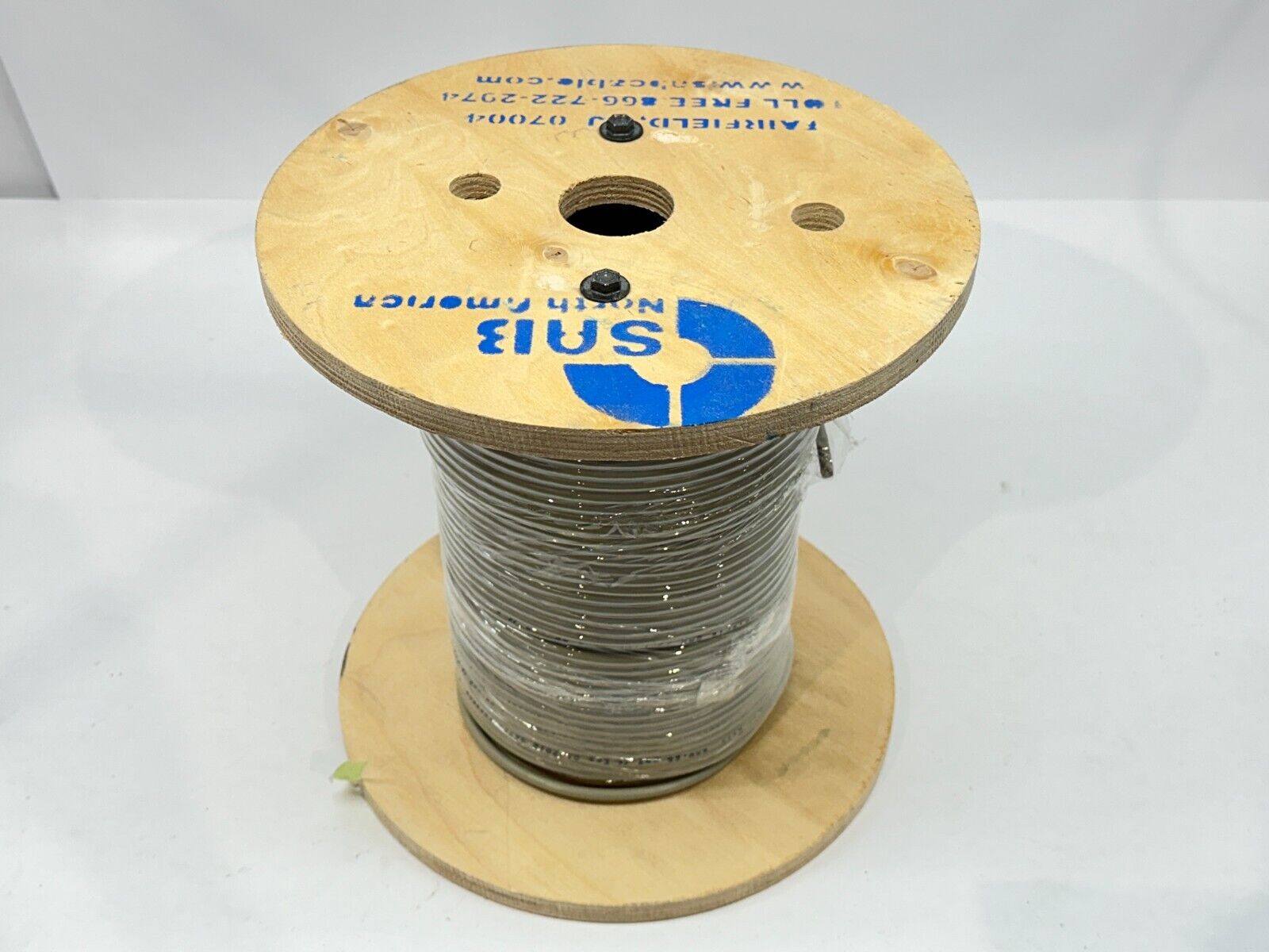 SAB 3050625 Communications Cable 24AWG/6C LiYY Gray PVC 200ft Spool - Maverick Industrial Sales