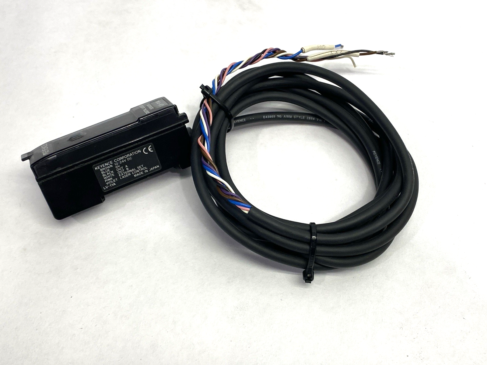 Keyence LV-11A Digital Laser Sensor Amplifier Main Unit - Maverick Industrial Sales