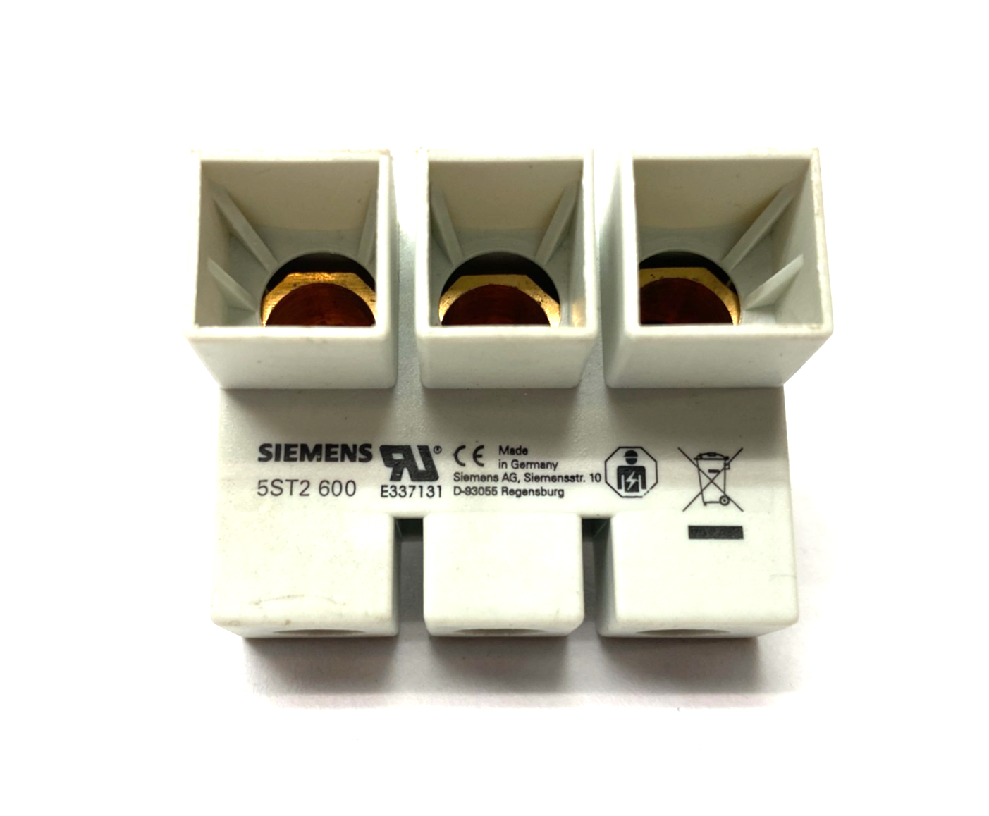 Siemens 5ST2600 Connection Terminal 3-Pole - Maverick Industrial Sales