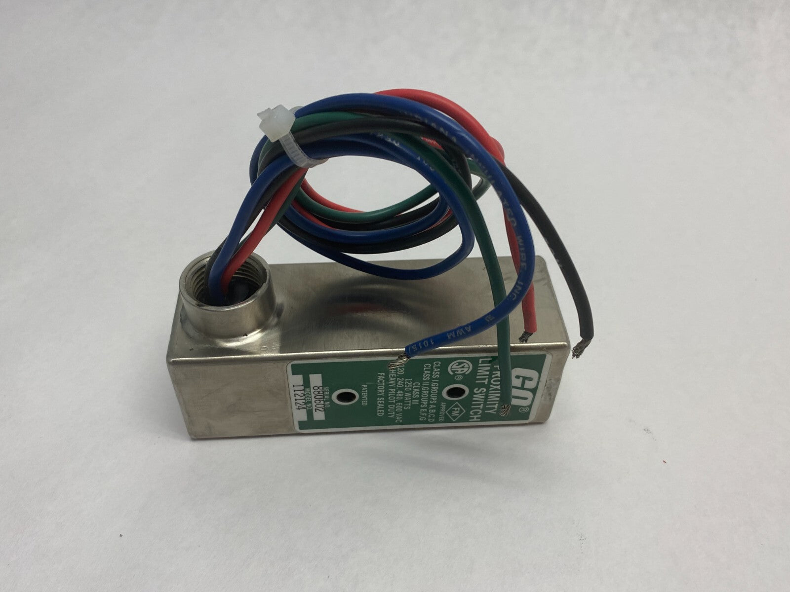 GO 112124 Heavy Pilot Duty Proximity Limit Switch 1250 Watts 120, 240, 480, 600V - Maverick Industrial Sales