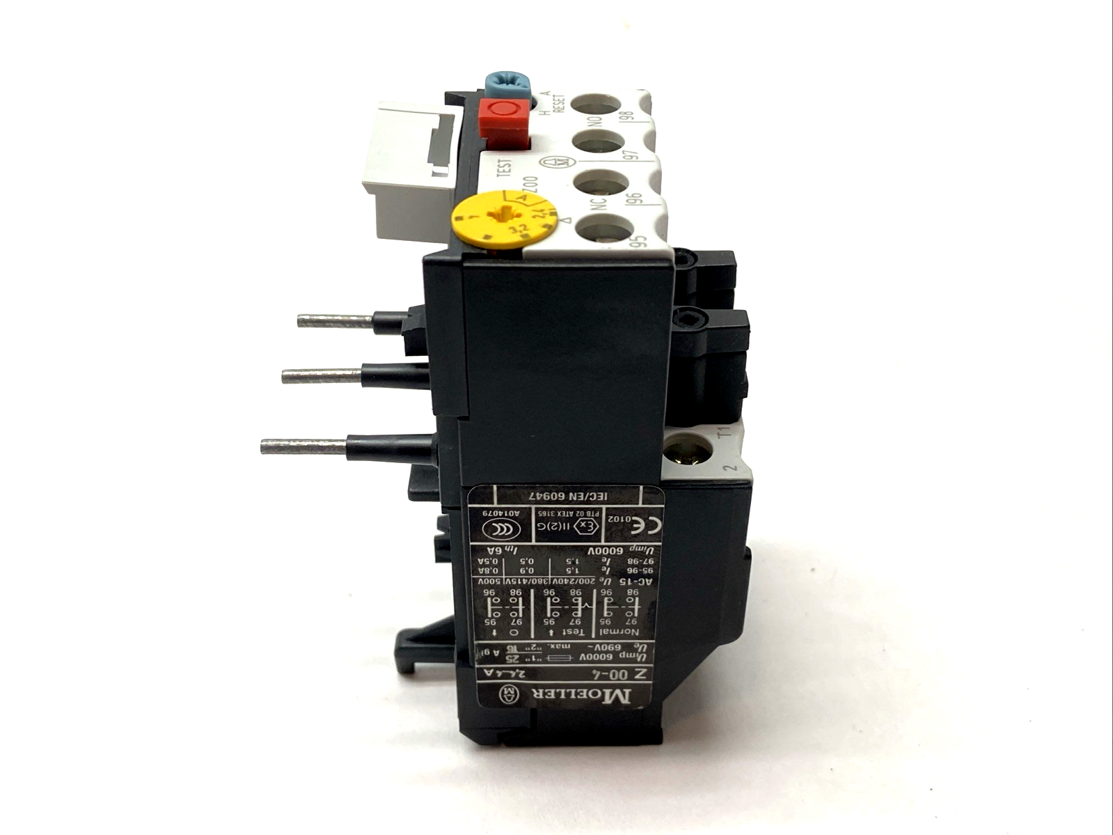 Eaton Moeller Z00-4 Motor Overload Relay 2,4-4A - Maverick Industrial Sales