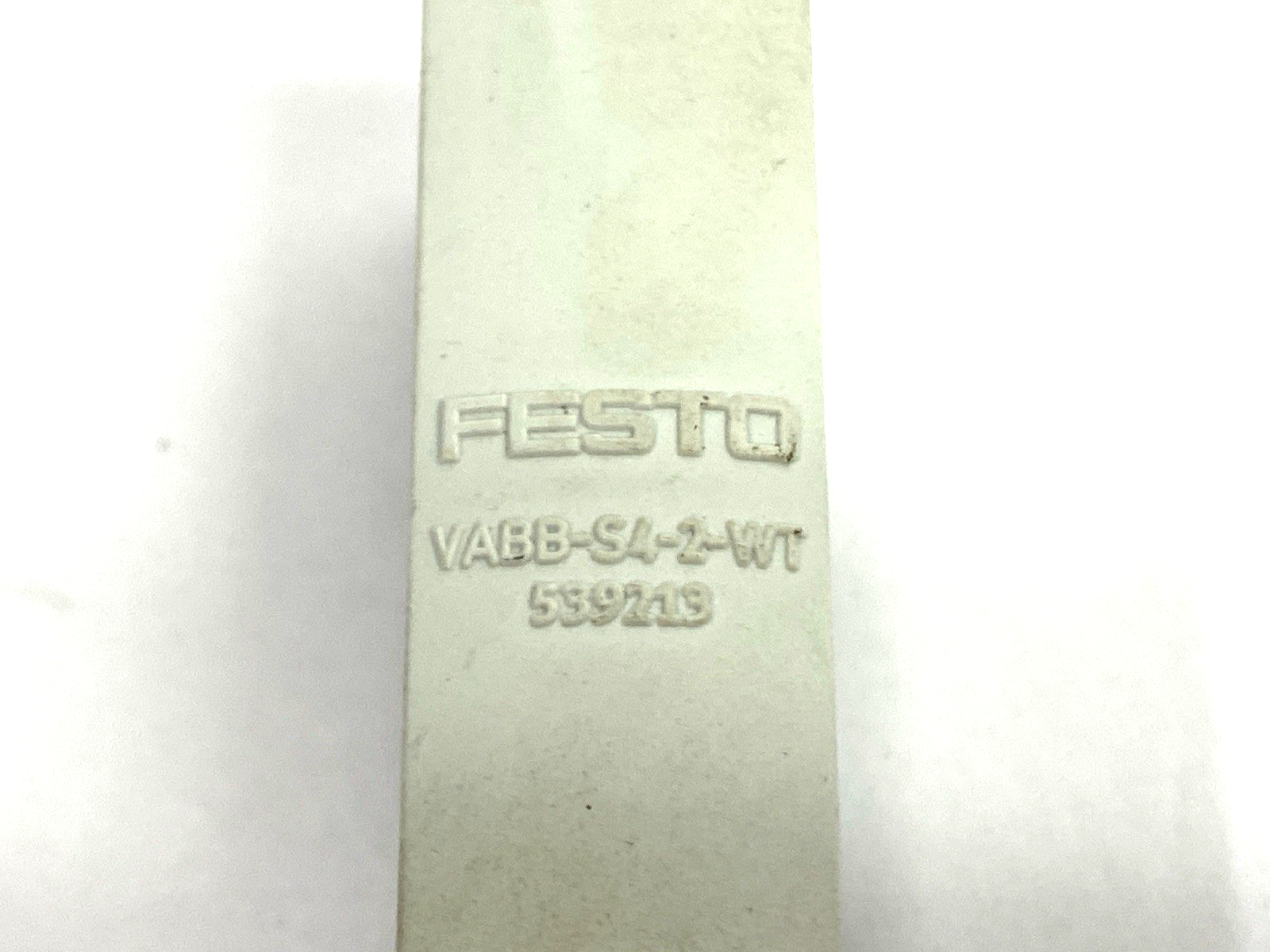 Festo VABB-S4-1-WT Pneumatic Cover Plate 539212 LOT OF 3 - Maverick Industrial Sales