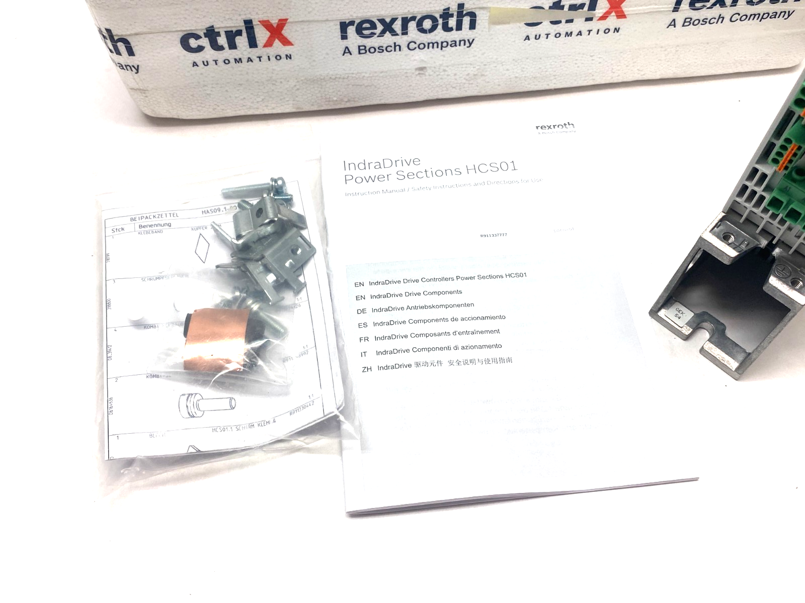Bosch Rexroth R911344536 Comp. Converter HCS01.1E-W0006-A-02-B-ET-EC-NN-S4-NN-FW - Maverick Industrial Sales