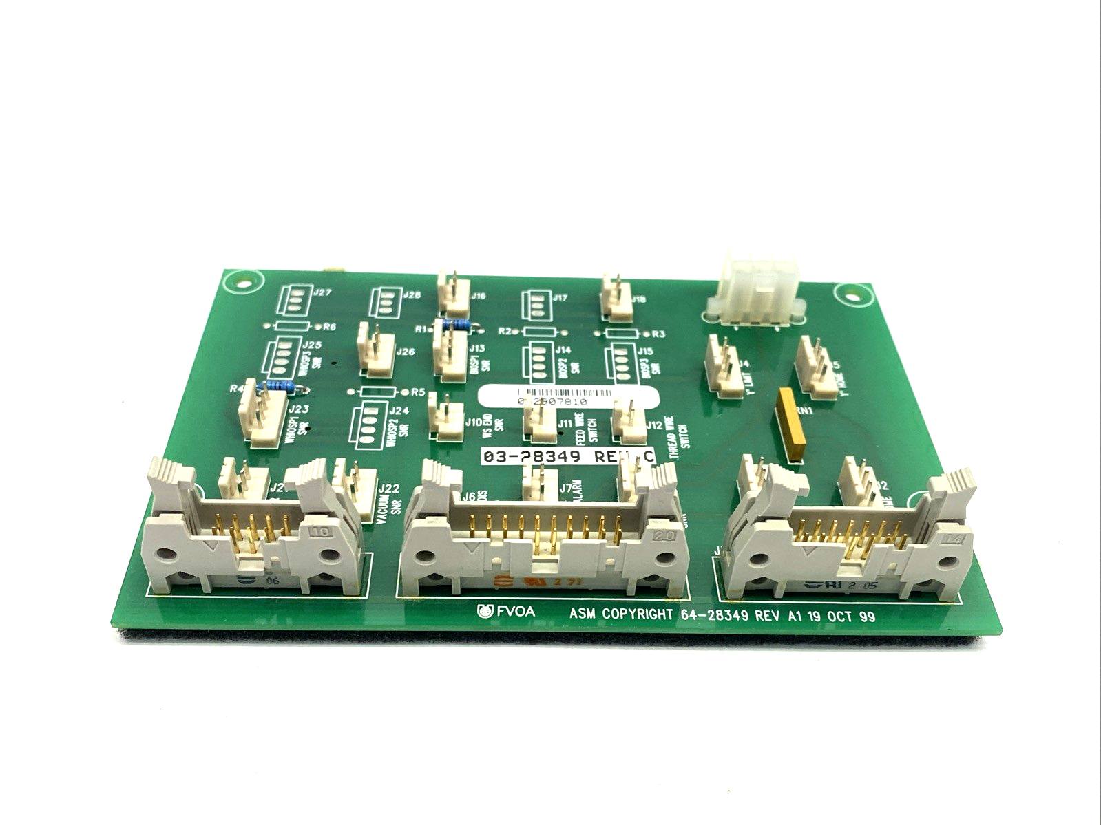ASM 03-28349 Rev. C Sensor And Switch Circuit Board For Eagle 60 Bonder - Maverick Industrial Sales