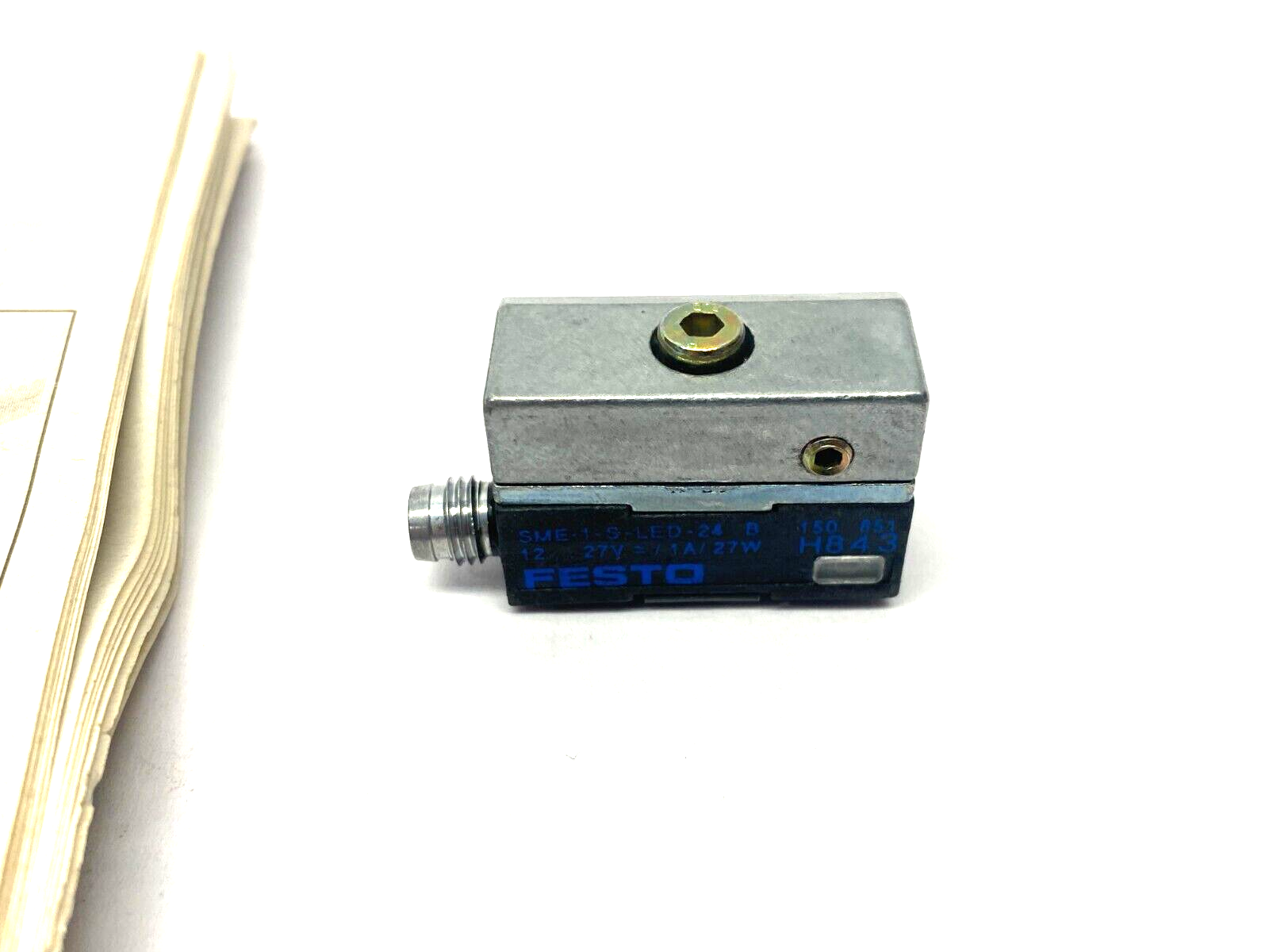 Festo SME-1-S-LED-24-B Block Design Electric Proximity Switch Sensor 150851 - Maverick Industrial Sales