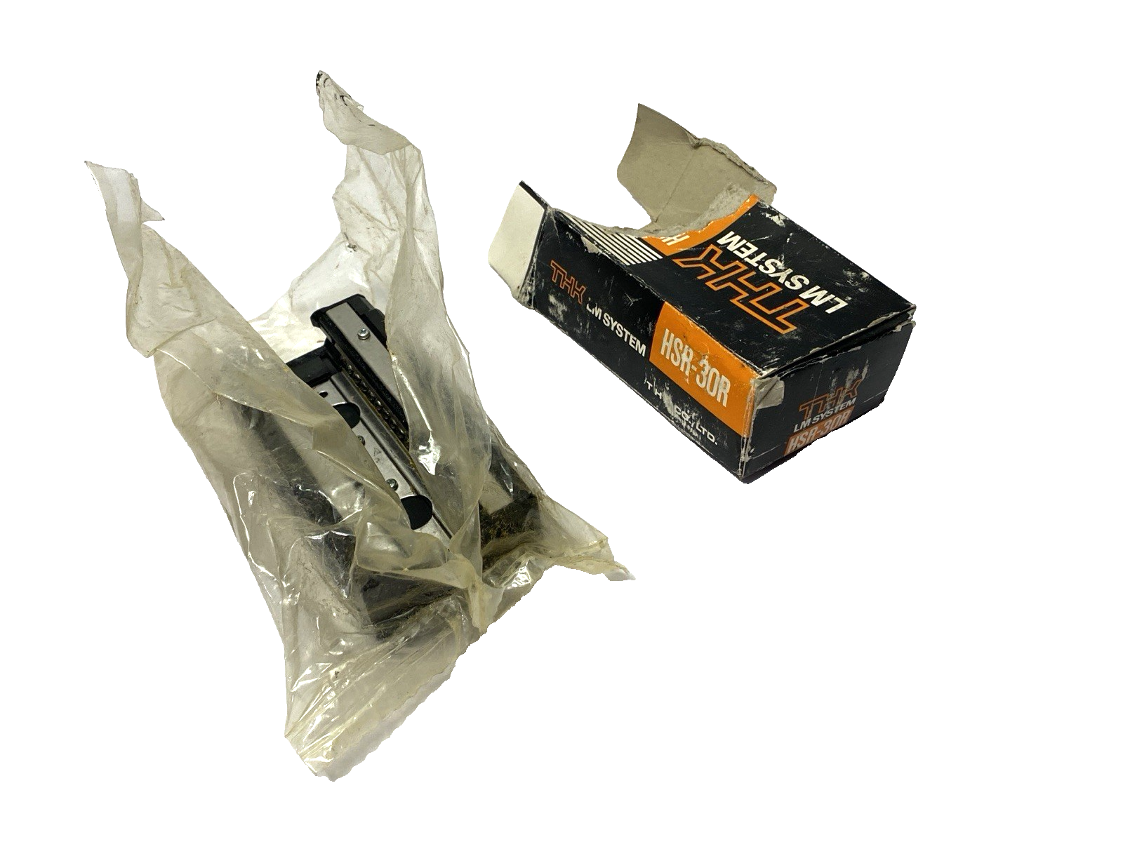 HSR30LR1SS | THK Linear Guide Block 45mm Height 60mm Width - New – Open box - Maverick Industrial Sales