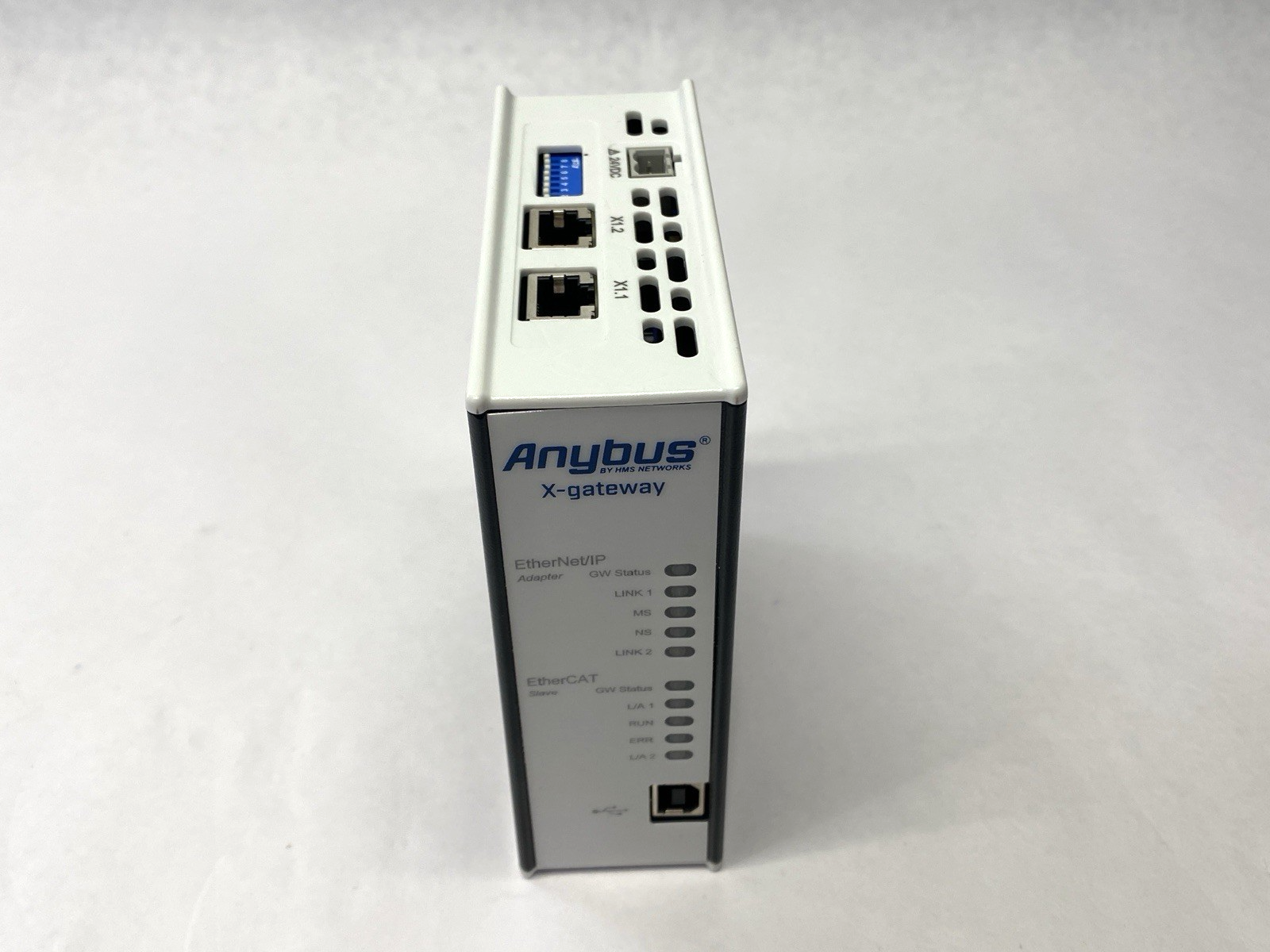 AB7682-F | HMS Anybus X-gateway EtherNet/IP Slave - EtherCAT Slave - New – Open box - Maverick Industrial Sales