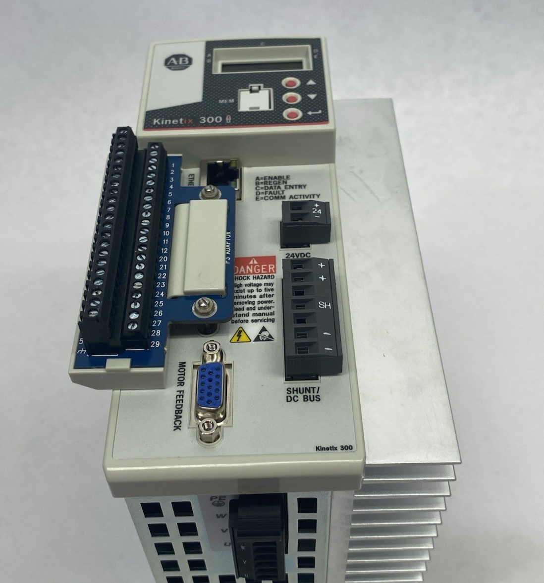 Allen Bradley 2097-V33PR5 Ser. A Kinetix 300 Servo Drive, Indexing Mode, 3-phase - Maverick Industrial Sales