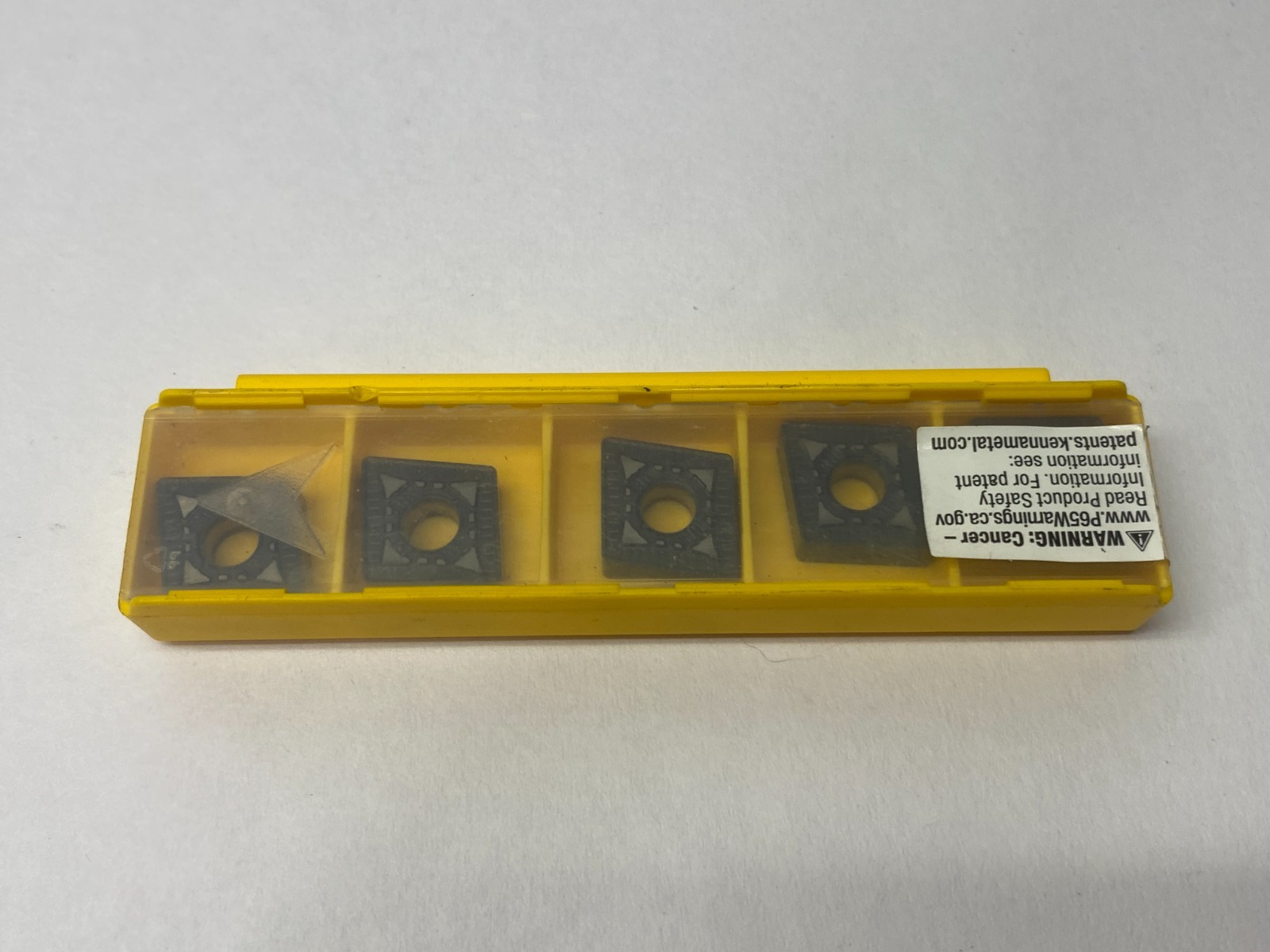 Kennametal 3751509 Kenloc™ CNMG Insert Negative RN CNMG120408RN PKG OF 5 - Maverick Industrial Sales