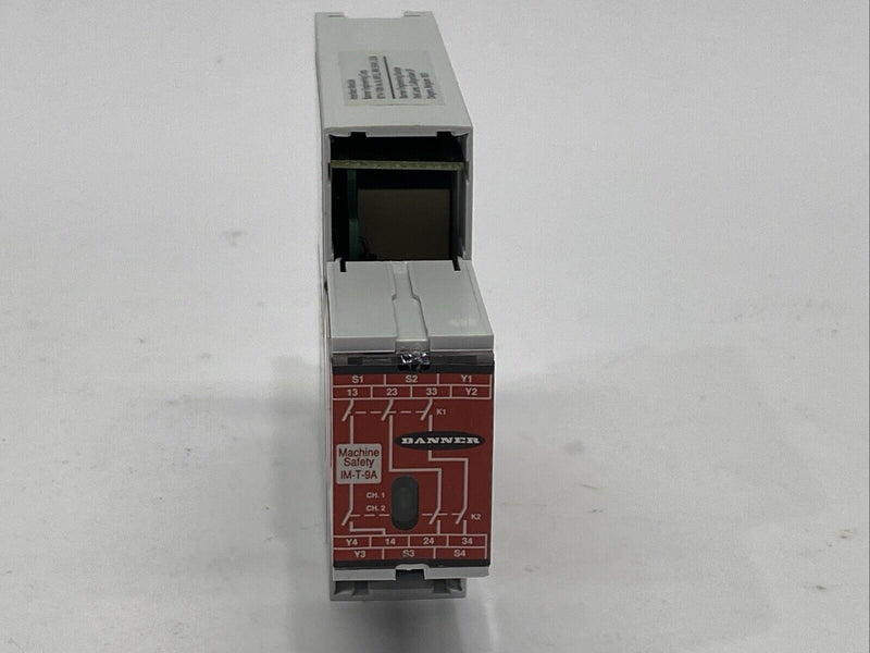 Banner IM-T-9A Light Curtain Machine Safety Relay Module 61425 - Maverick Industrial Sales