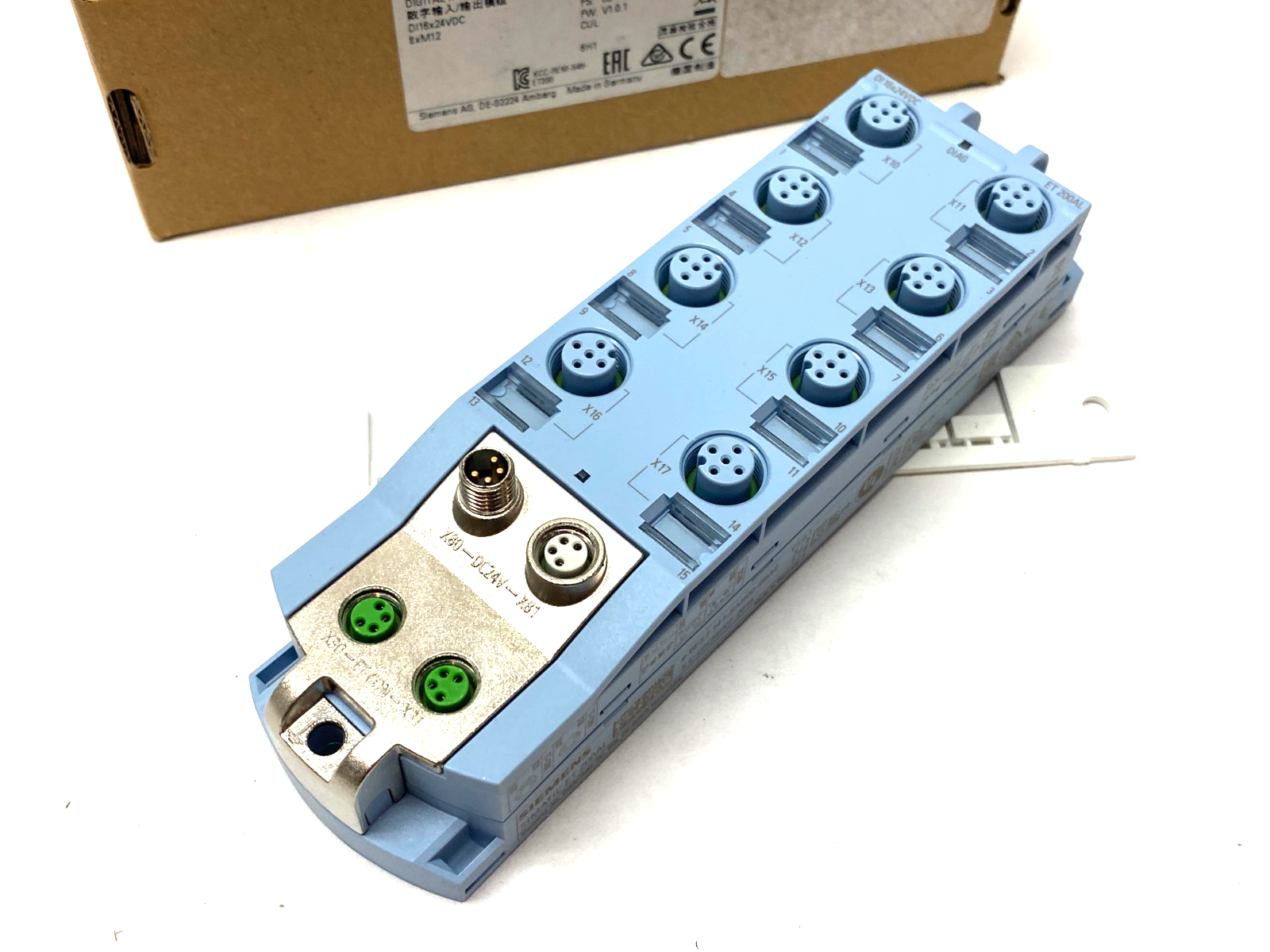 Siemens 6ES7 141-5AH00-0BA0 SIMATIC ET 200AL Digital I/O Module DI 16x24VDC - Maverick Industrial Sales