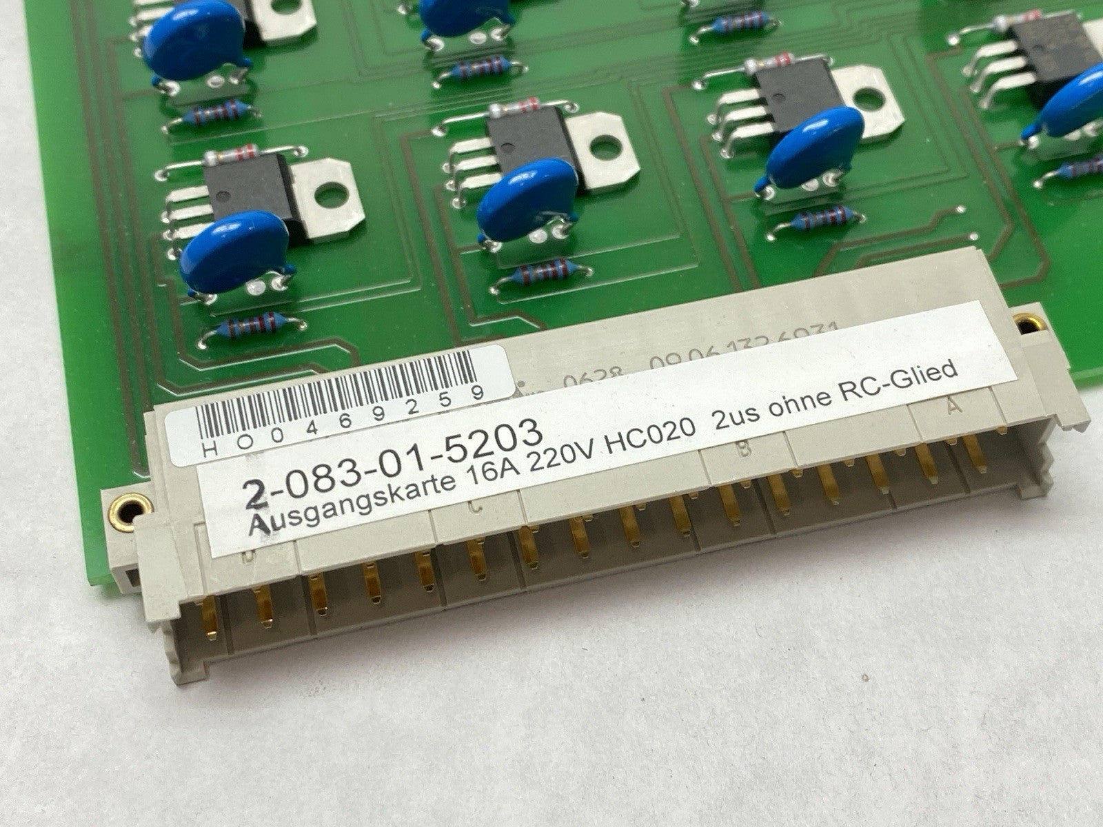 Homatic 2-083-01-5203 PLC Output Card 16A 110-220V - Maverick Industrial Sales