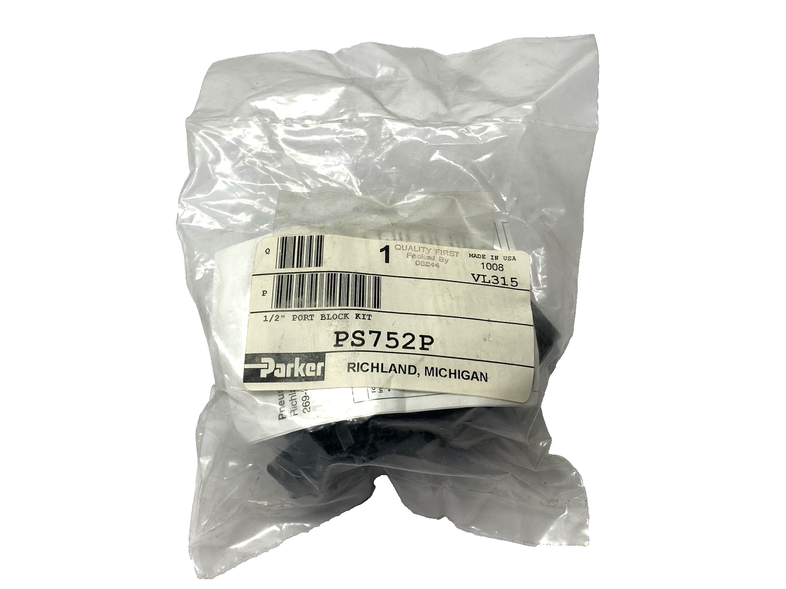 Parker PS752P Port Block Kit 1/2" - Maverick Industrial Sales