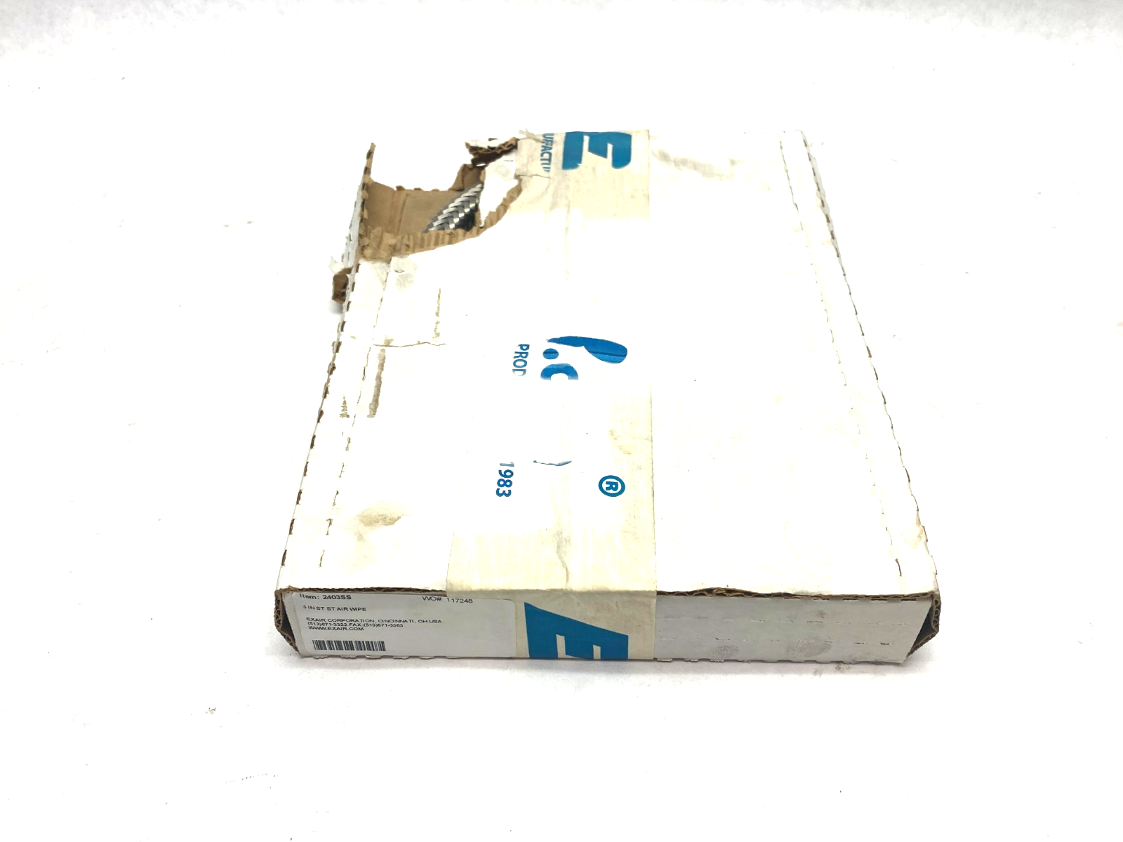 Exair 2403SS Stainless Steel 3" Super Air Wipe - Maverick Industrial Sales