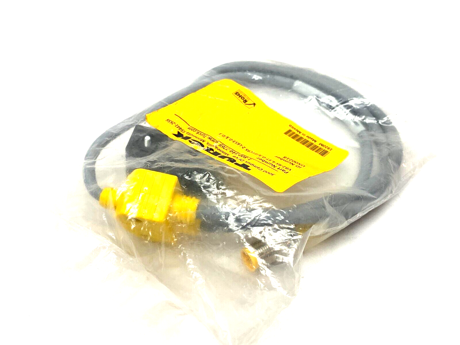 Turck VB2-RS 4.5T-0.3/2TC9S 2-L653-0.3/0.3 Junction Splitter Cable UX00218 - Maverick Industrial Sales
